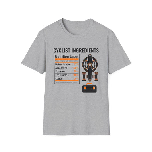 Cyclist Ingredients - T-shirt