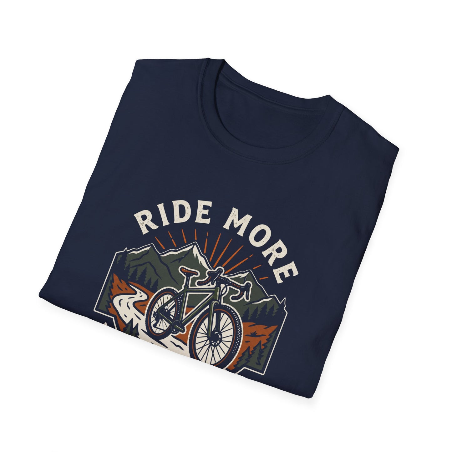 Ride More - Worry Less - T-shirt
