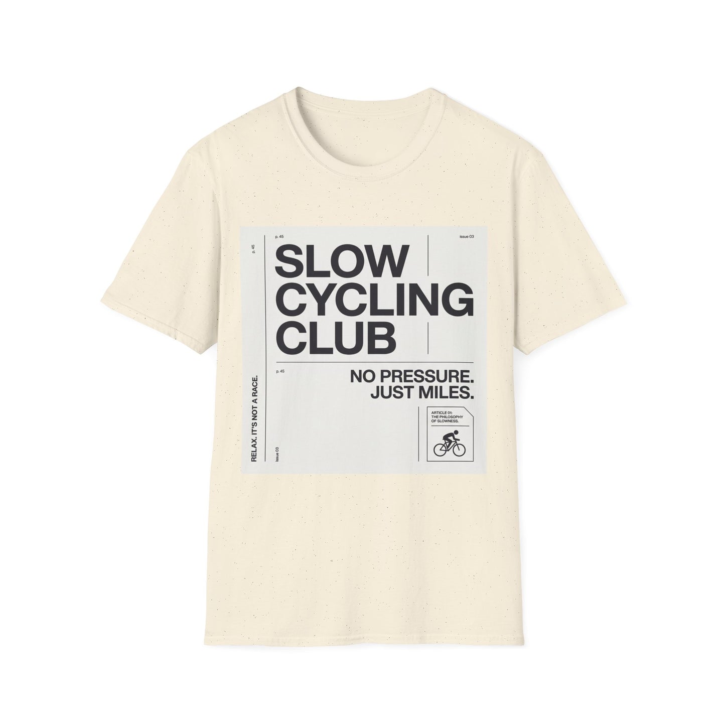 Slow Cycling Club  T-shirt