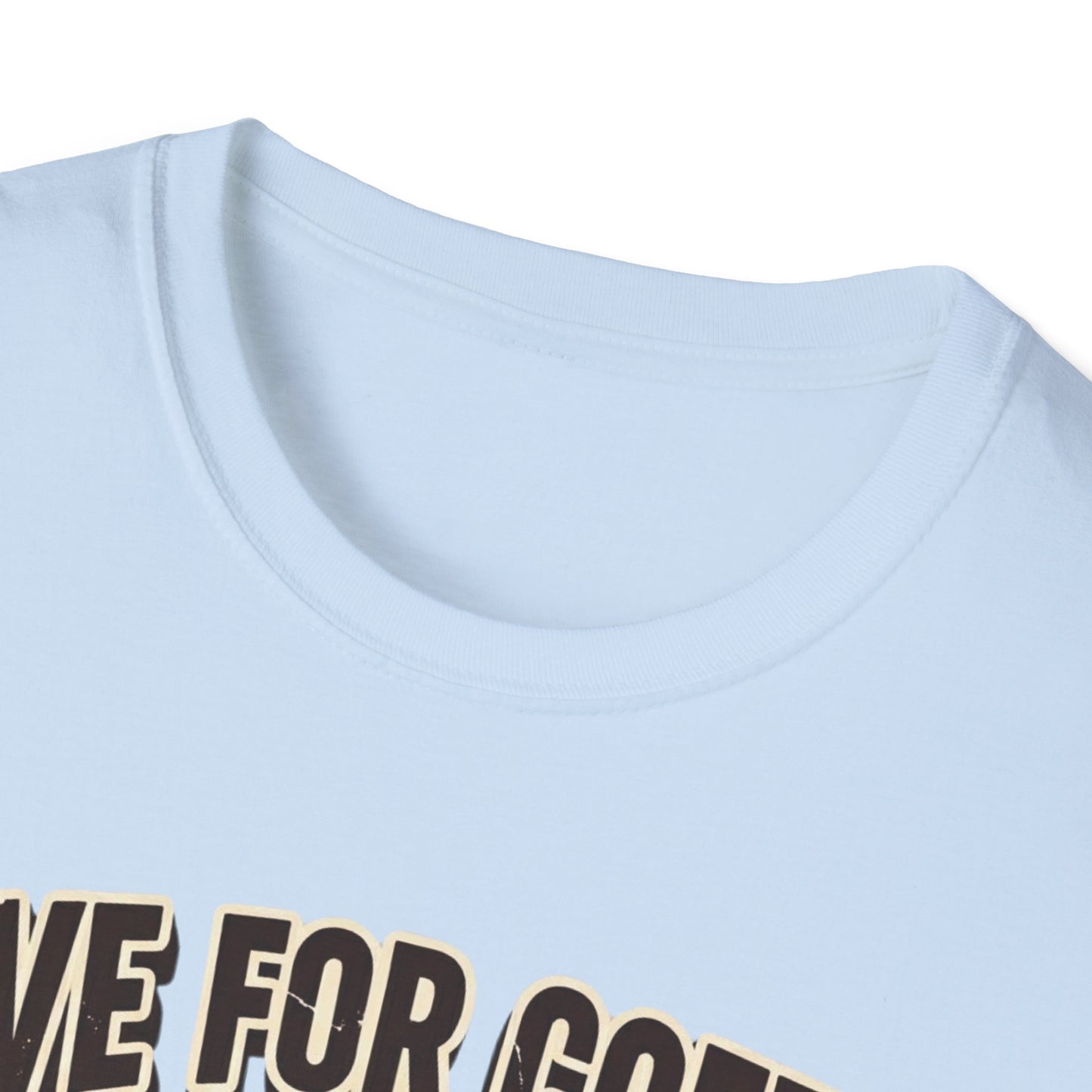 “LOVE FOR COFFEE AND CYCLING LIVES IN OUR HEARTS”  T-shirt