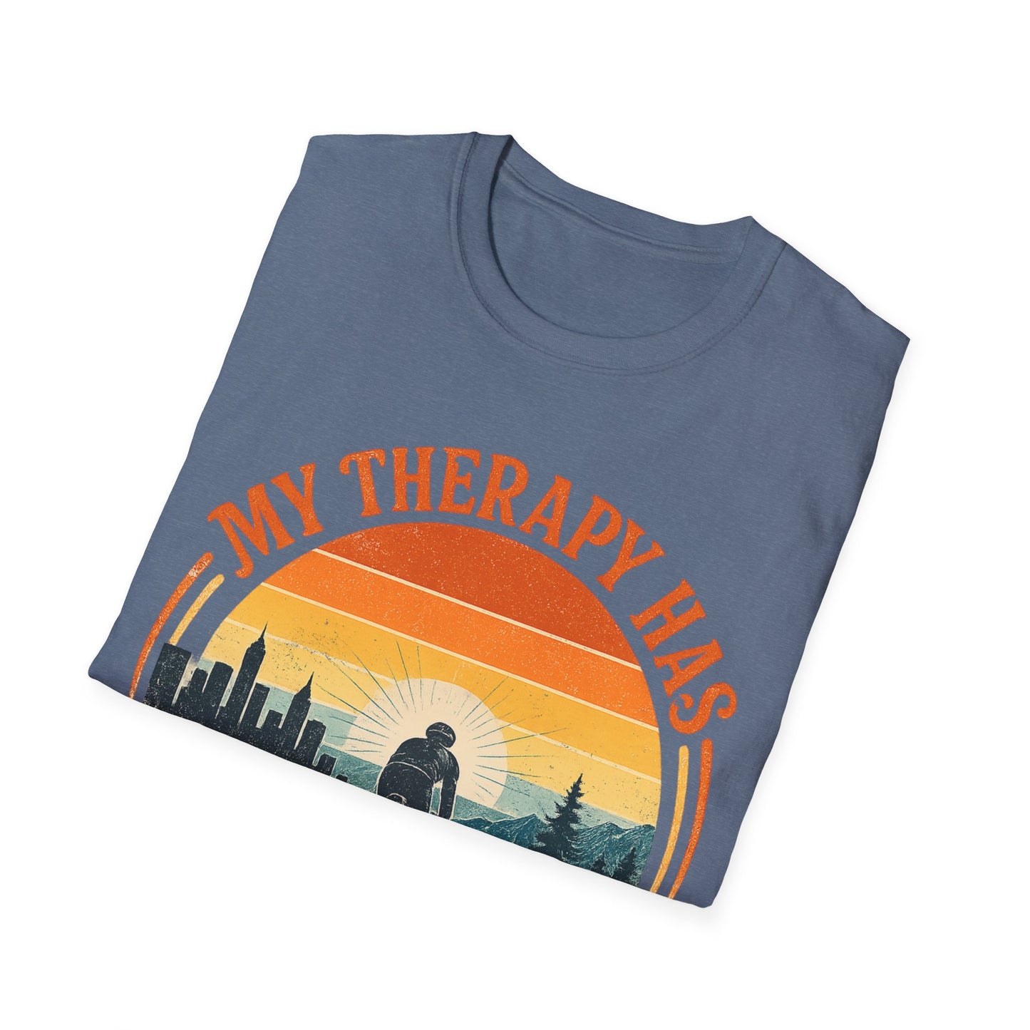 My Therapy Has Two Wheels  T-shirt