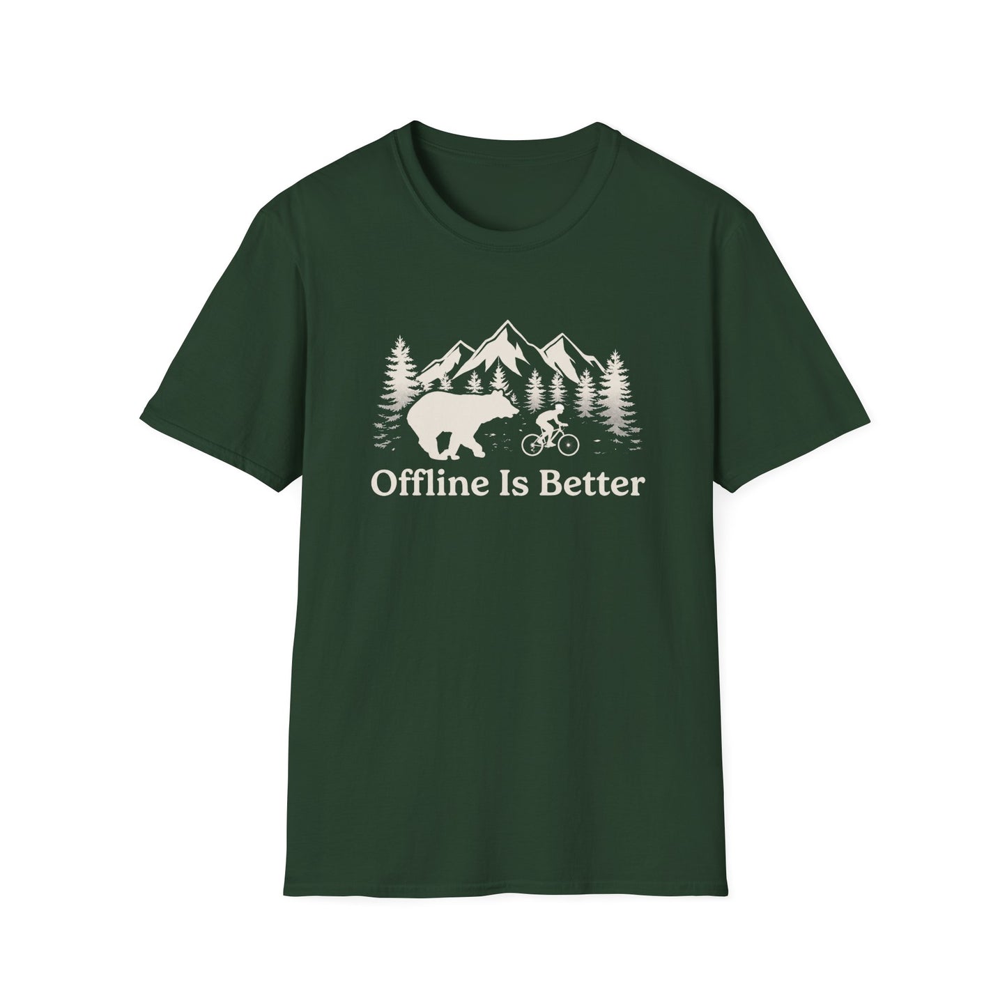 Offline Is Better  - T-shirt