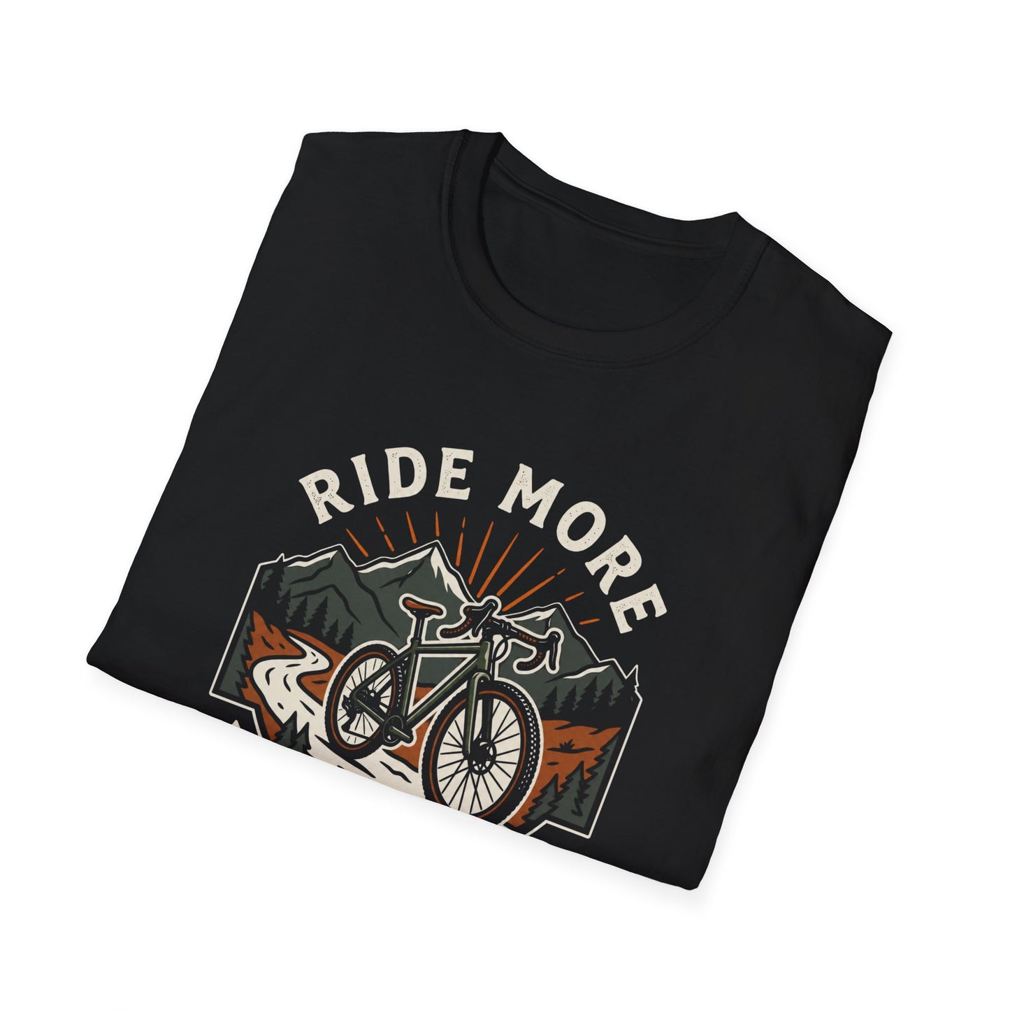Ride More - Worry Less - T-shirt