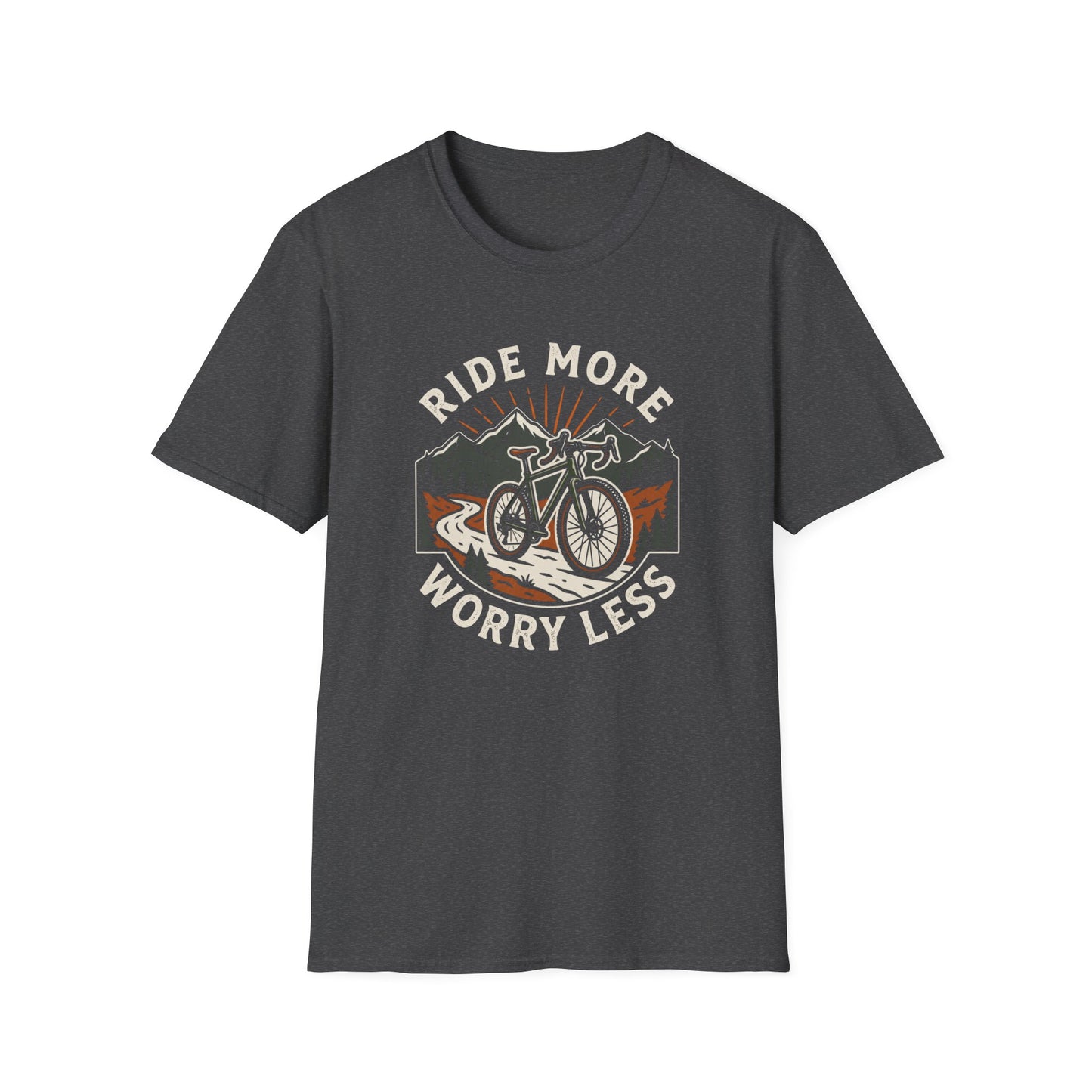 Ride More - Worry Less - T-shirt