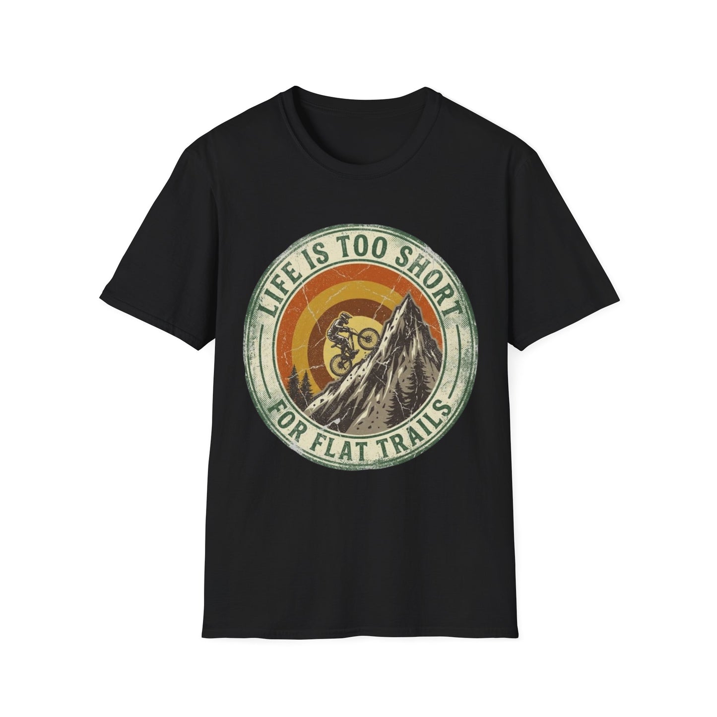 Life Is Too Short - For Flat Trails Vint. T-shirt