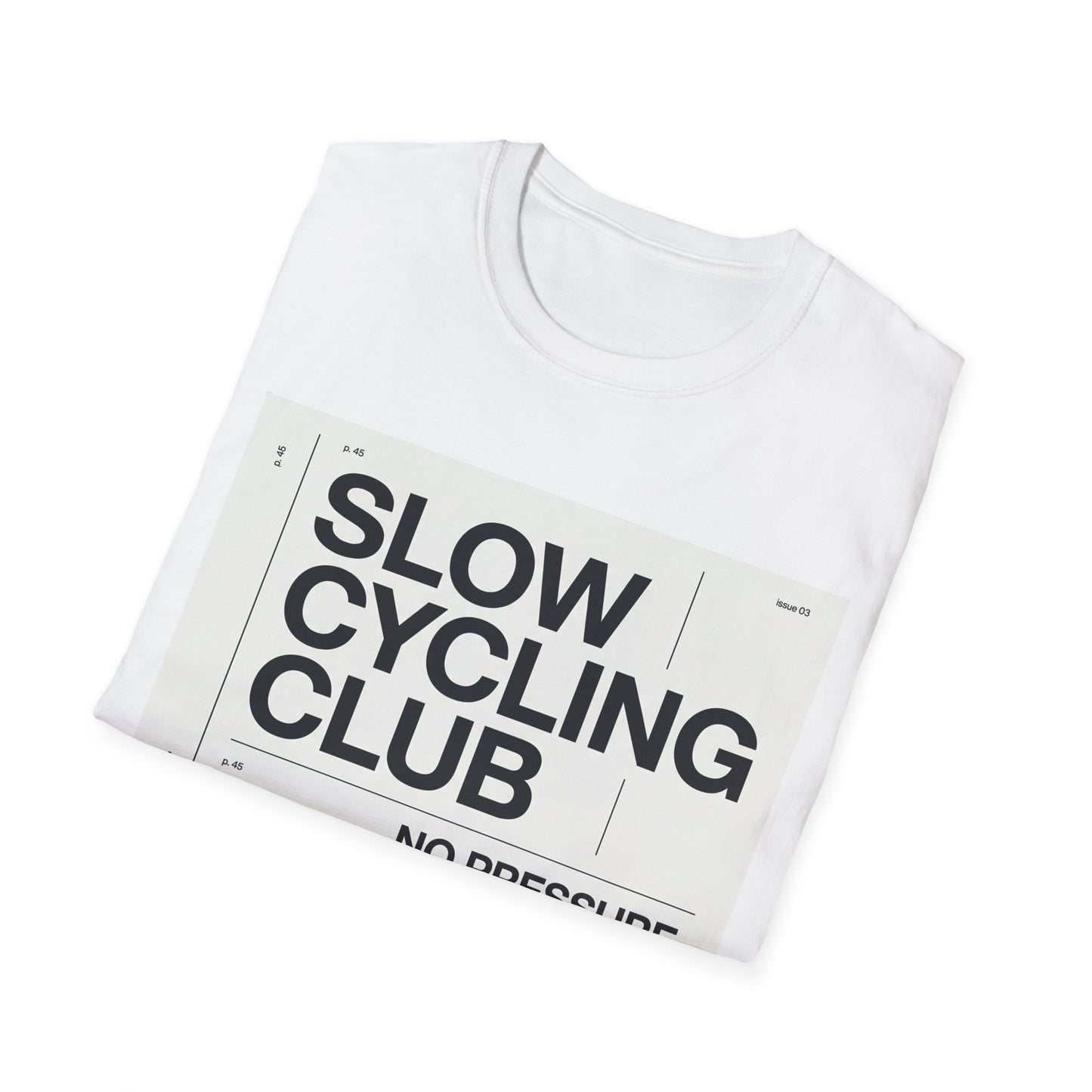 Slow Cycling Club  T-shirt