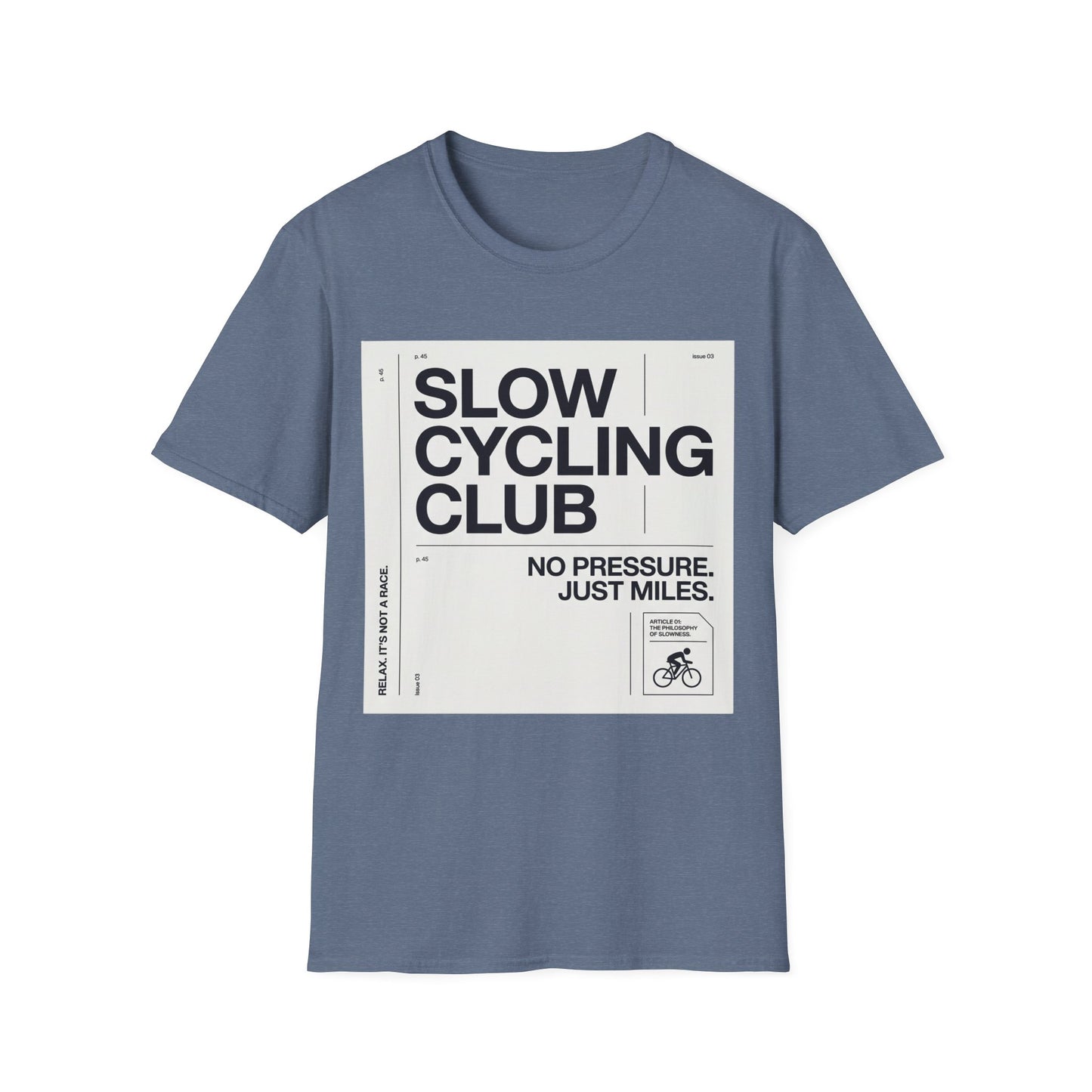 Slow Cycling Club  T-shirt