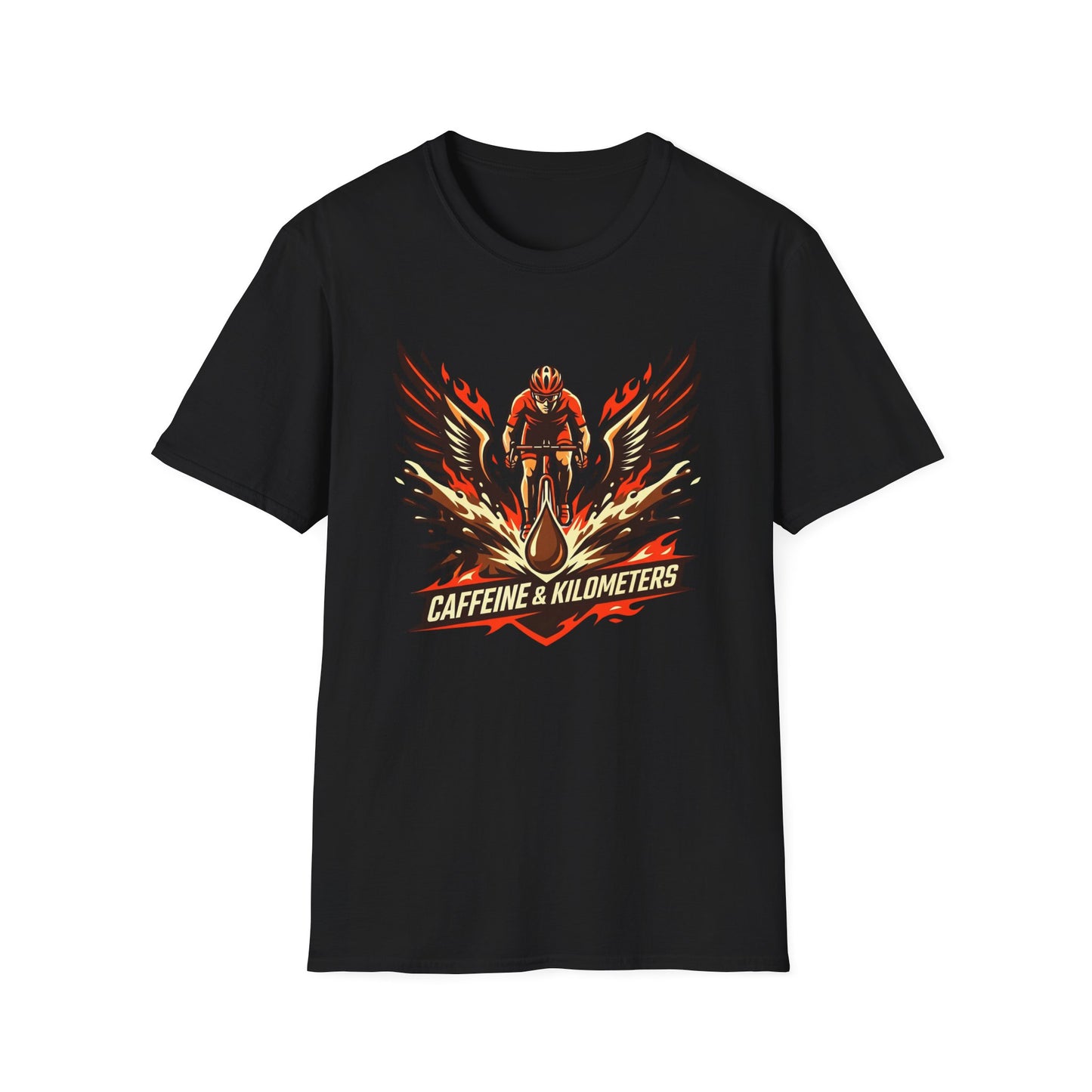 Caffeine & Kilometers  - T-shirt
