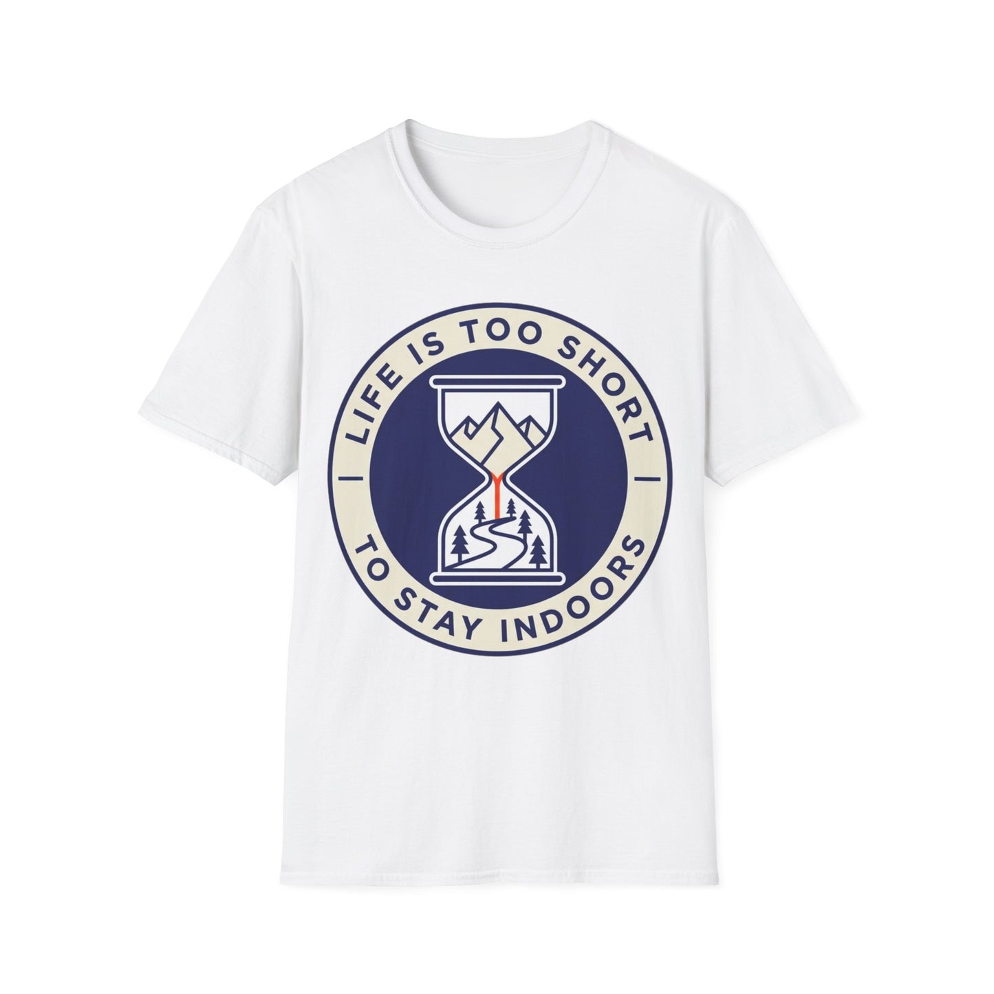 Life Is Too Short - To Stay Indoors - T-shirt