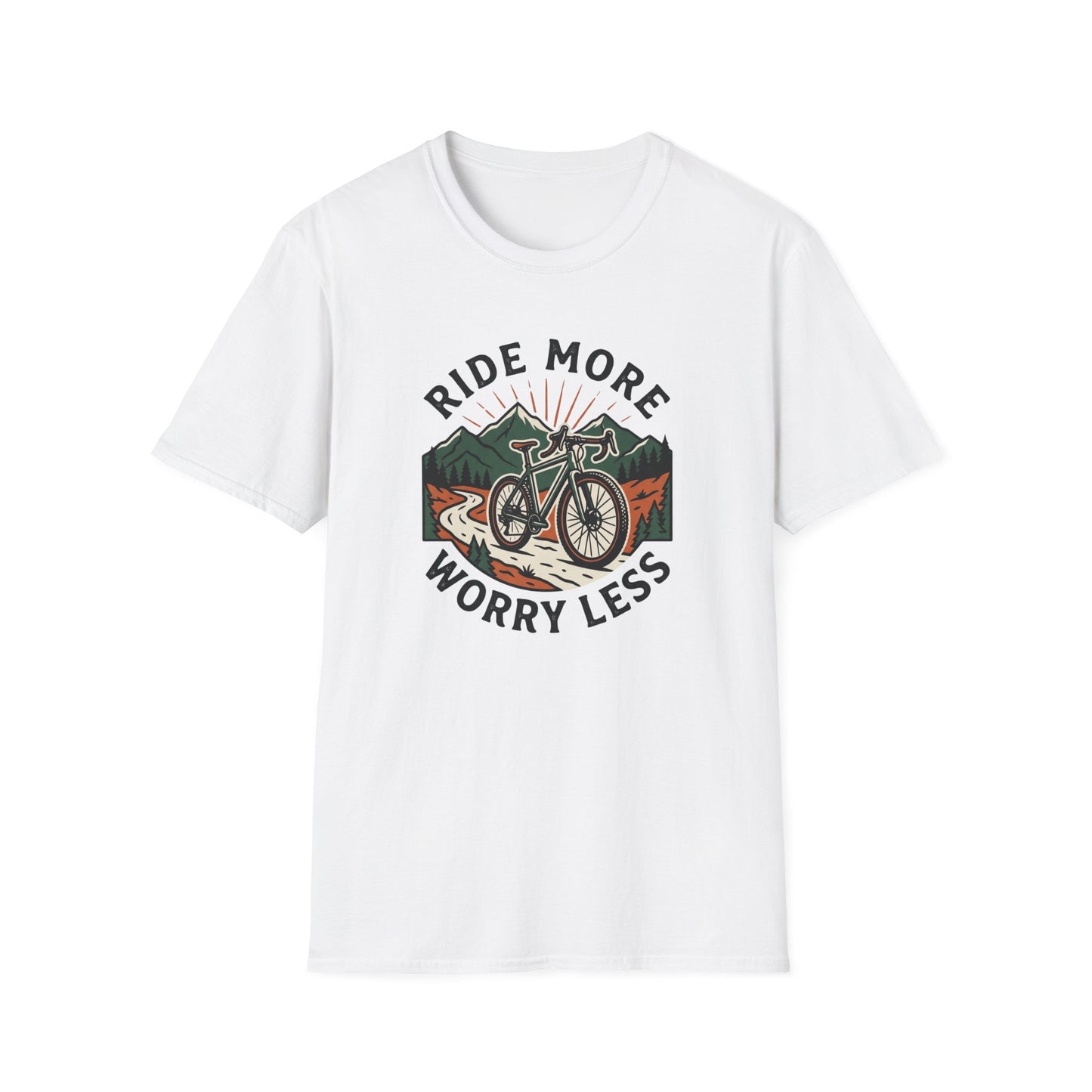 Ride More - Worry Less - T-shirt