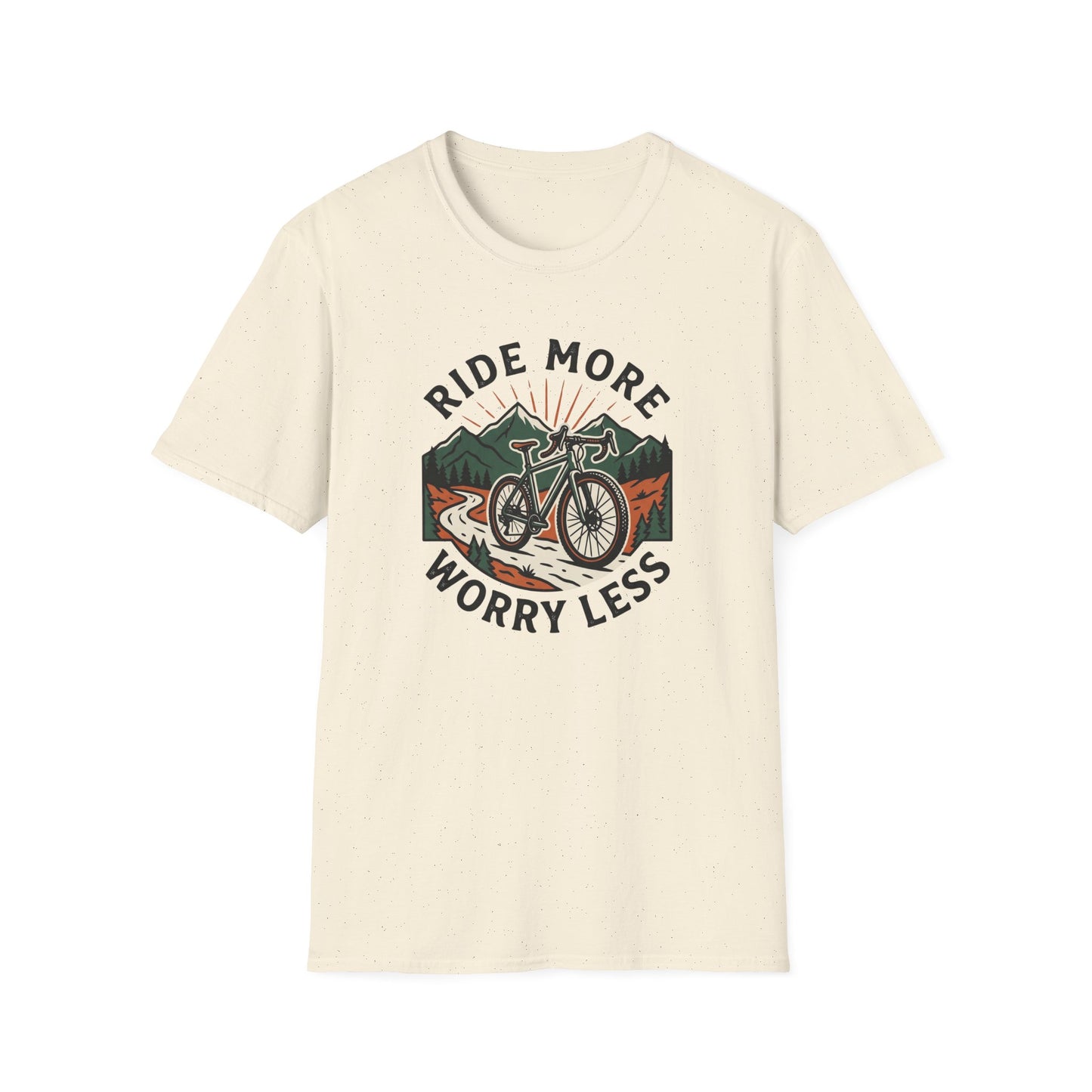 Ride More - Worry Less - T-shirt