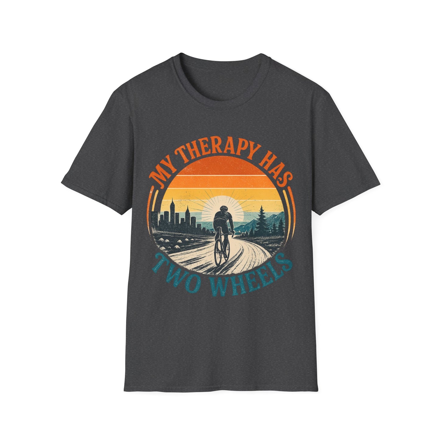 My Therapy Has Two Wheels  T-shirt