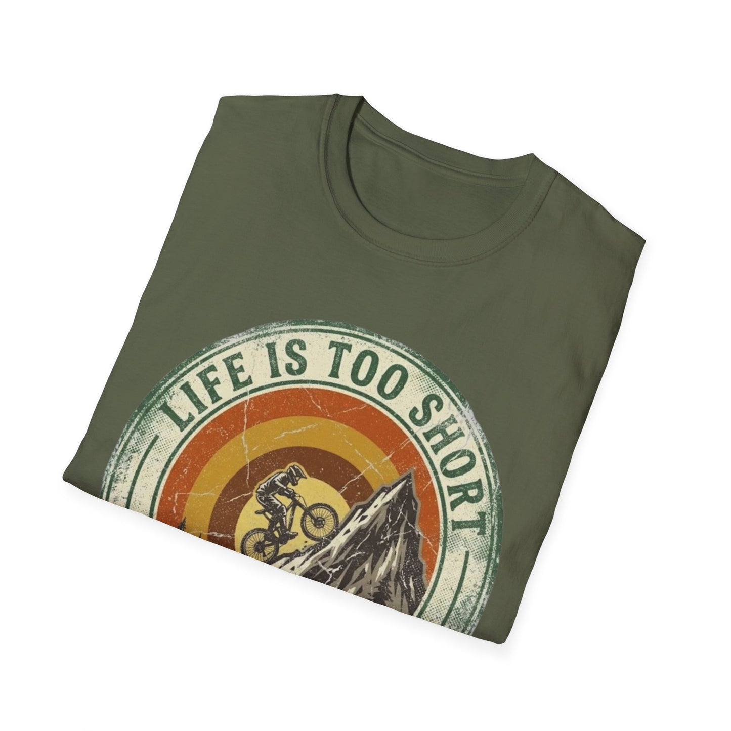 Life Is Too Short - For Flat Trails Vint. T-shirt