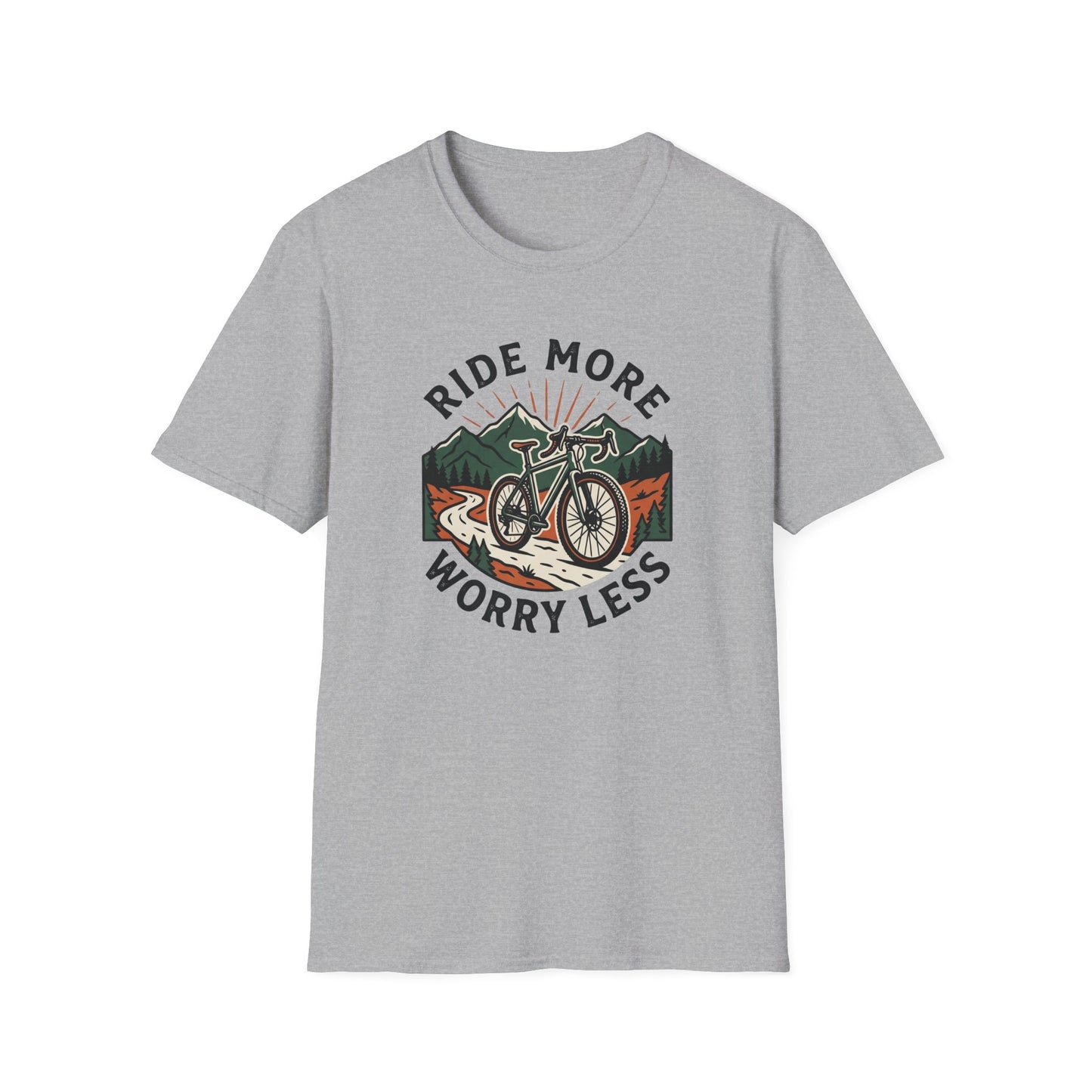 Ride More - Worry Less - T-shirt