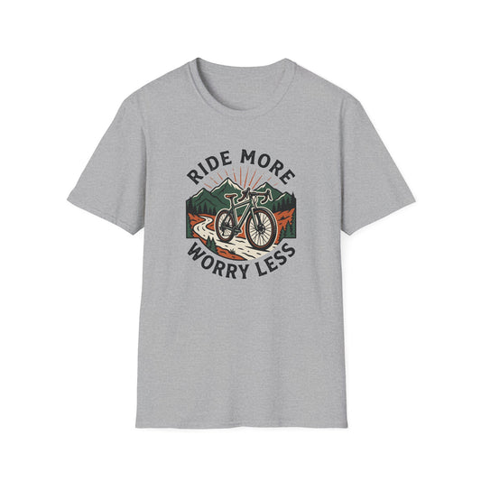 Ride More - Worry Less - T-shirt
