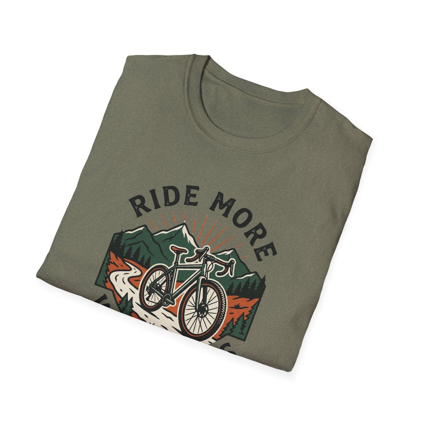Ride More - Worry Less - T-shirt