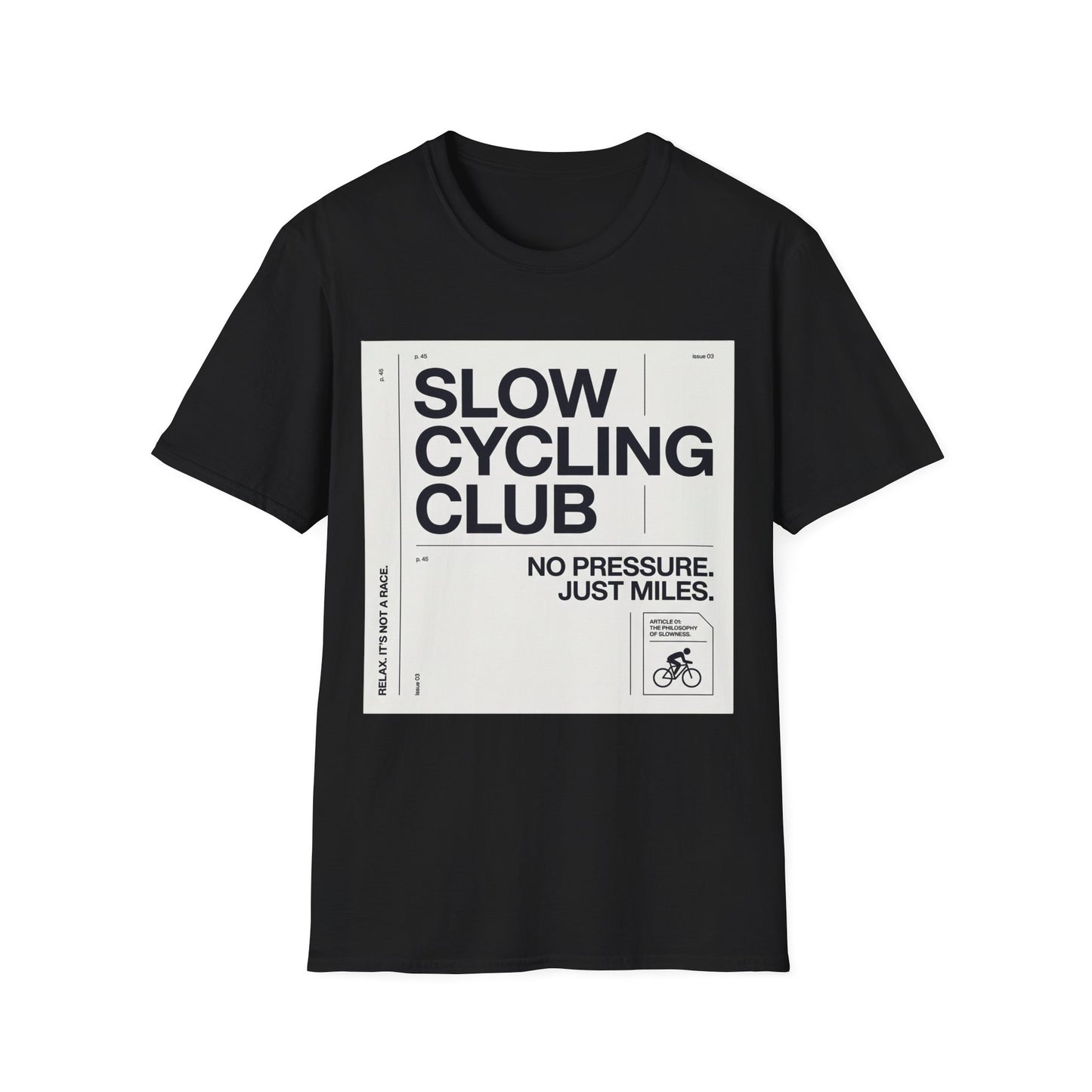 Slow Cycling Club  T-shirt