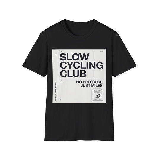 Slow Cycling Club  T-shirt