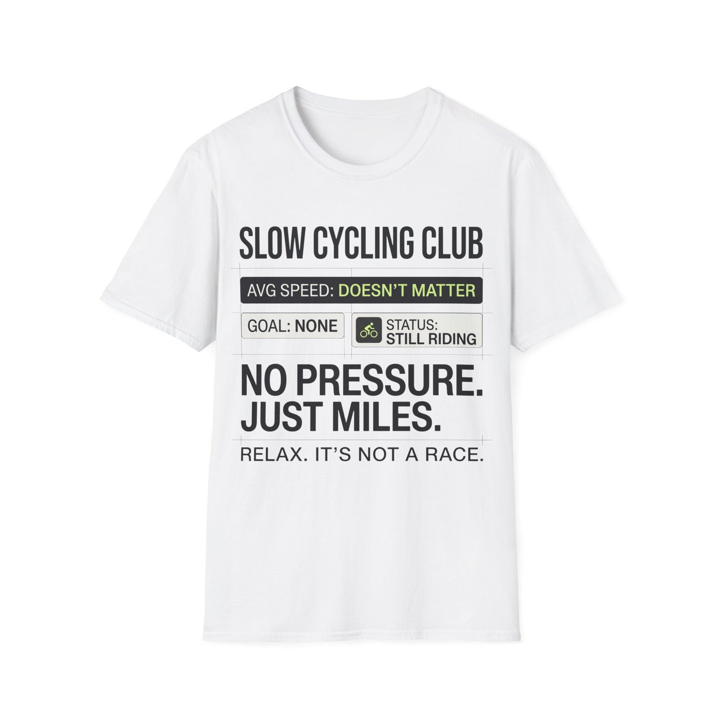 Slow Cycling Club Ver 1  - T-shirt