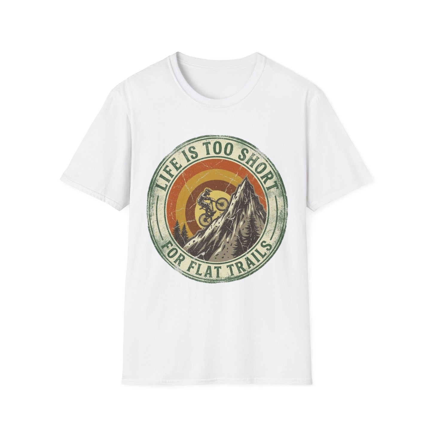 Life Is Too Short - For Flat Trails Vint. T-shirt