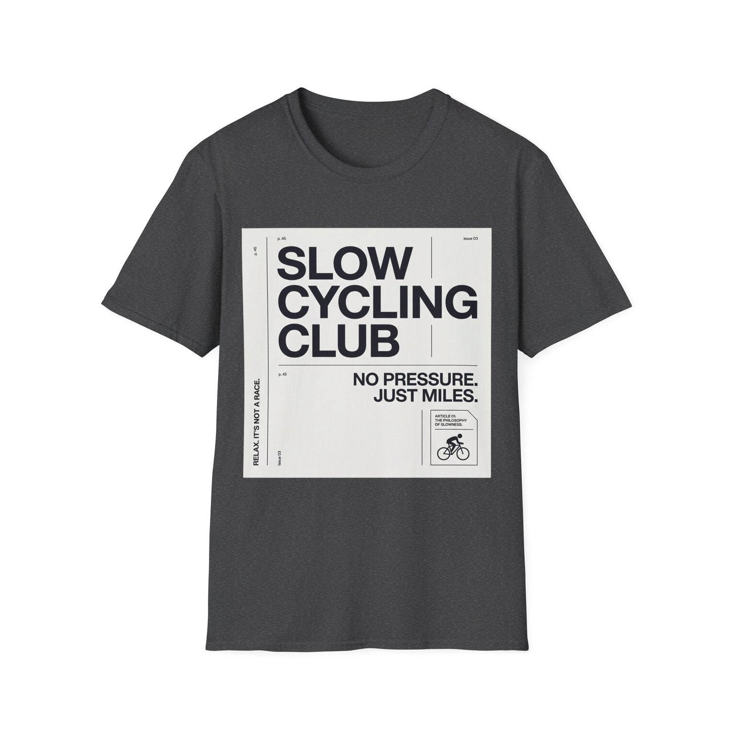 Slow Cycling Club  T-shirt