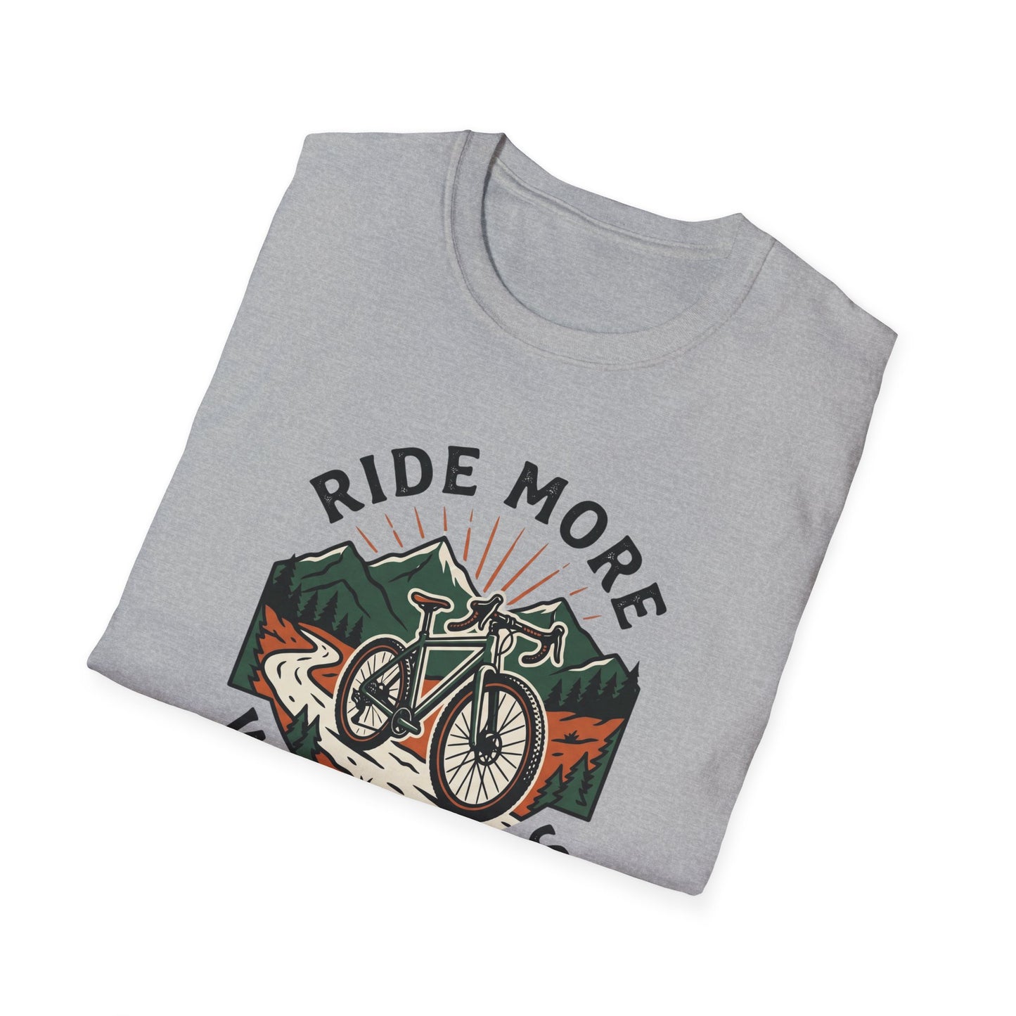 Ride More - Worry Less - T-shirt