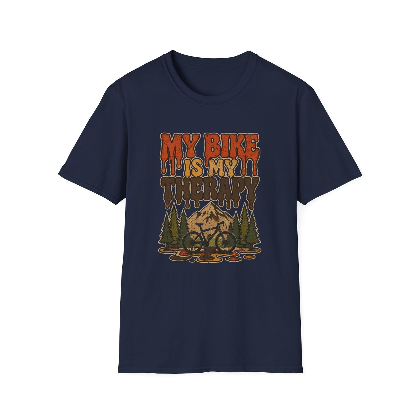 My Bike Is My Therapy - T-shirt