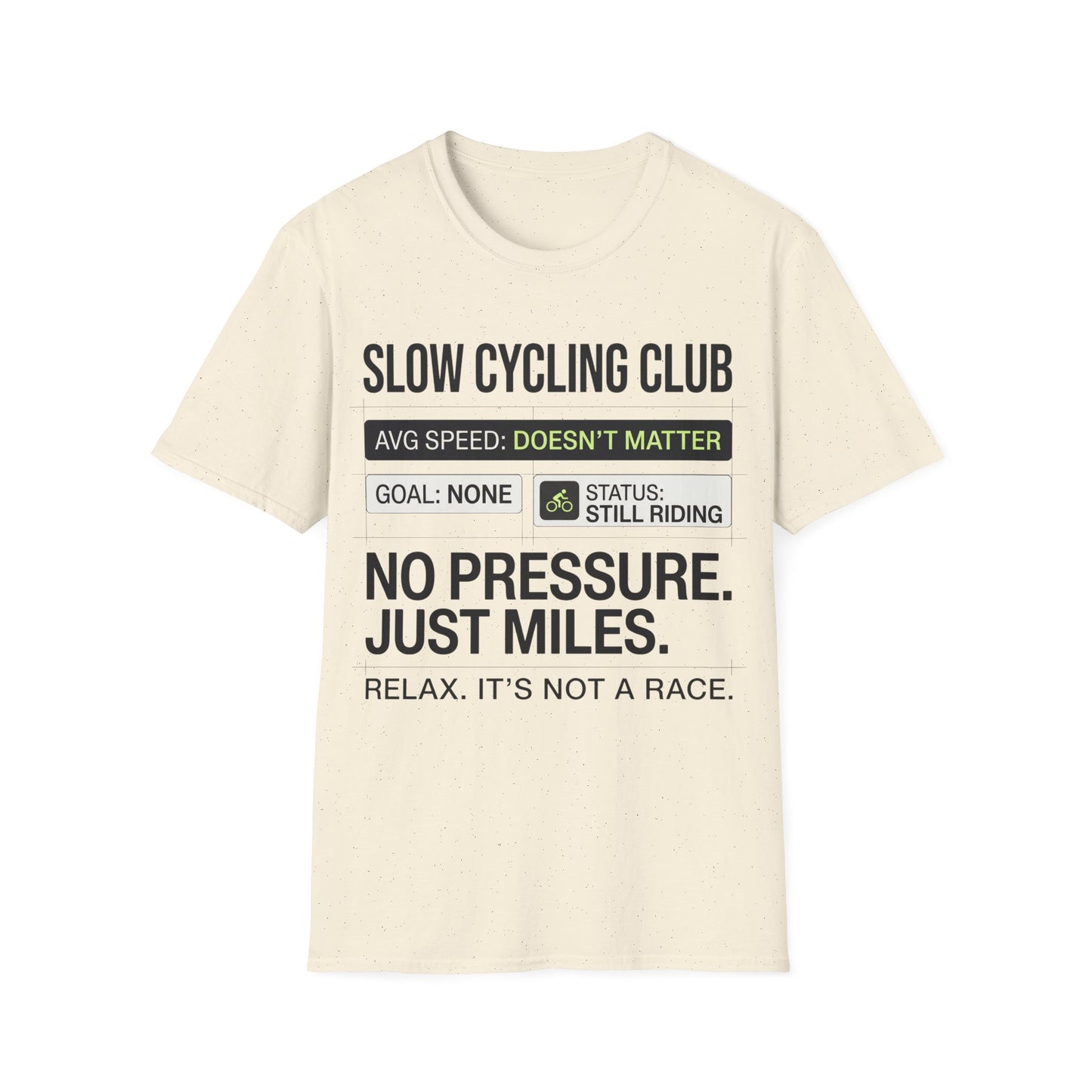 Slow Cycling Club Ver 1  - T-shirt