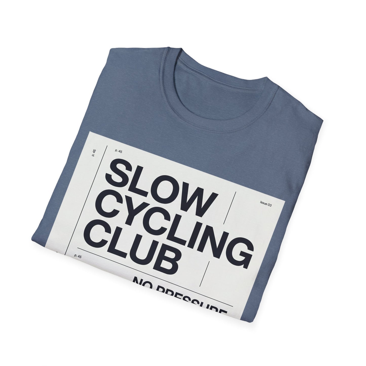 Slow Cycling Club  T-shirt