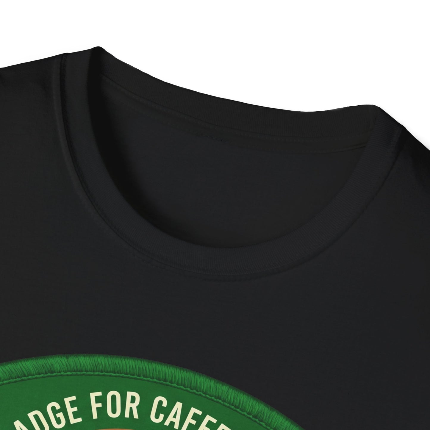 Merit Badge For Caffeine Climbers ..  T-shirt
