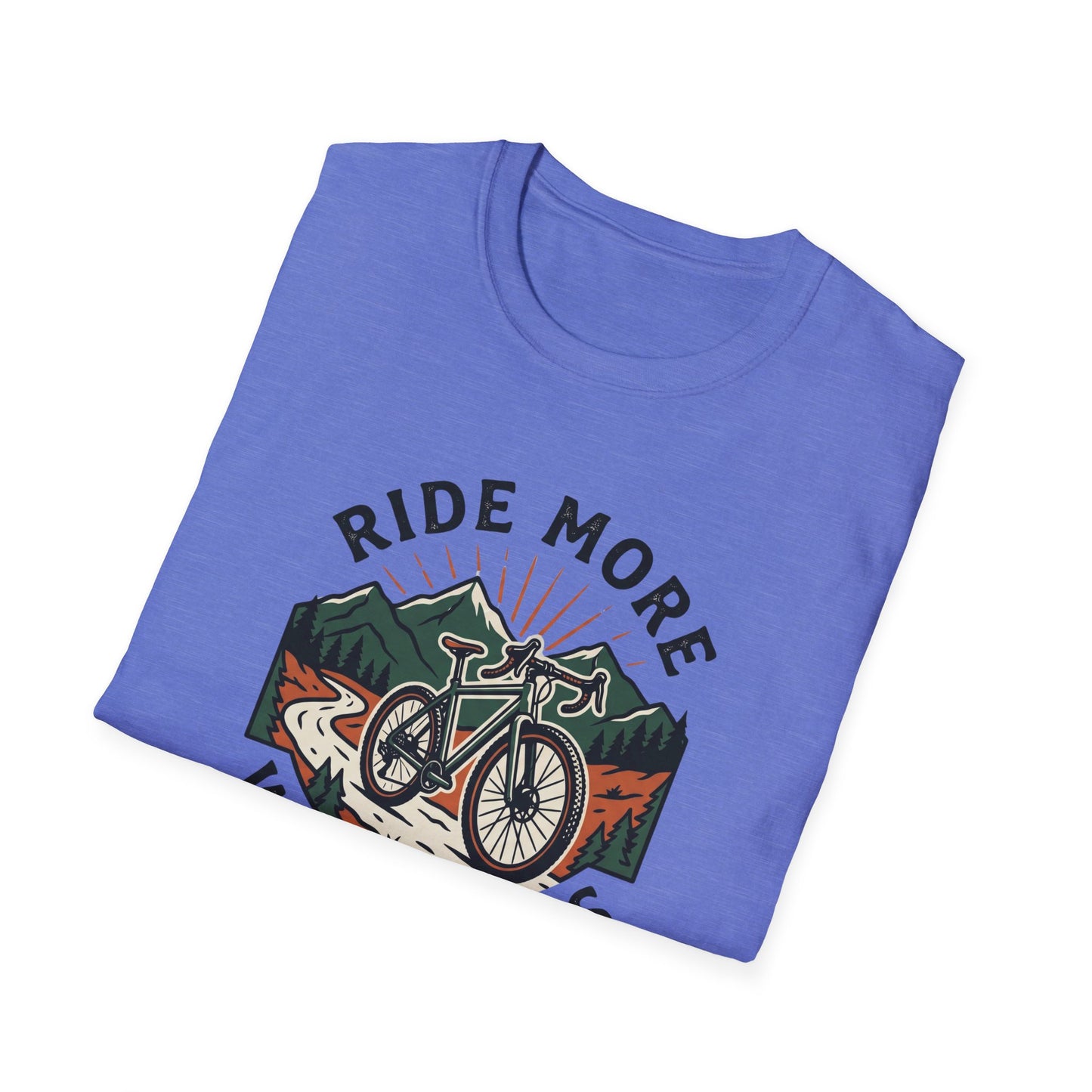 Ride More - Worry Less - T-shirt