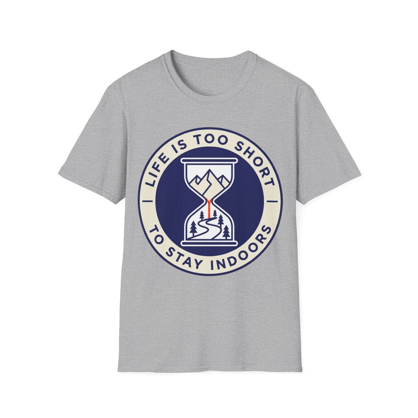 Life Is Too Short - To Stay Indoors - T-shirt