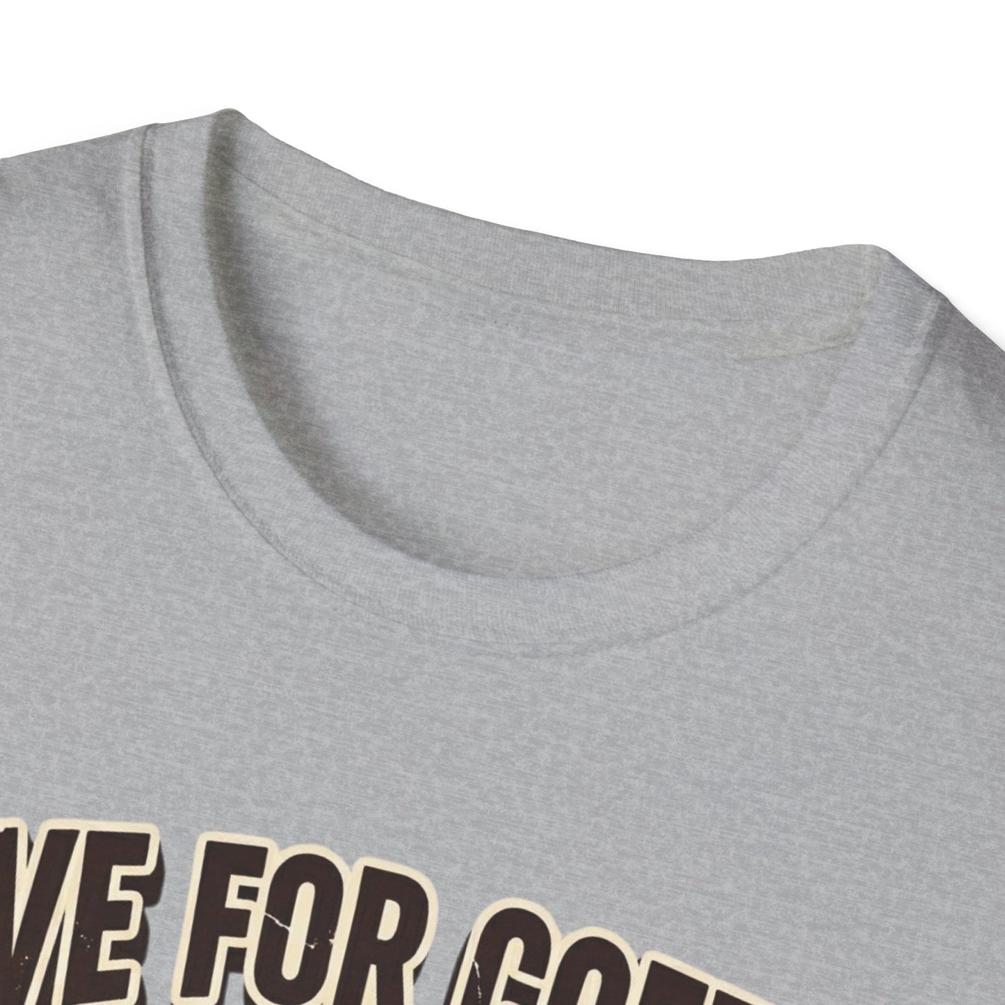 “LOVE FOR COFFEE AND CYCLING LIVES IN OUR HEARTS”  T-shirt