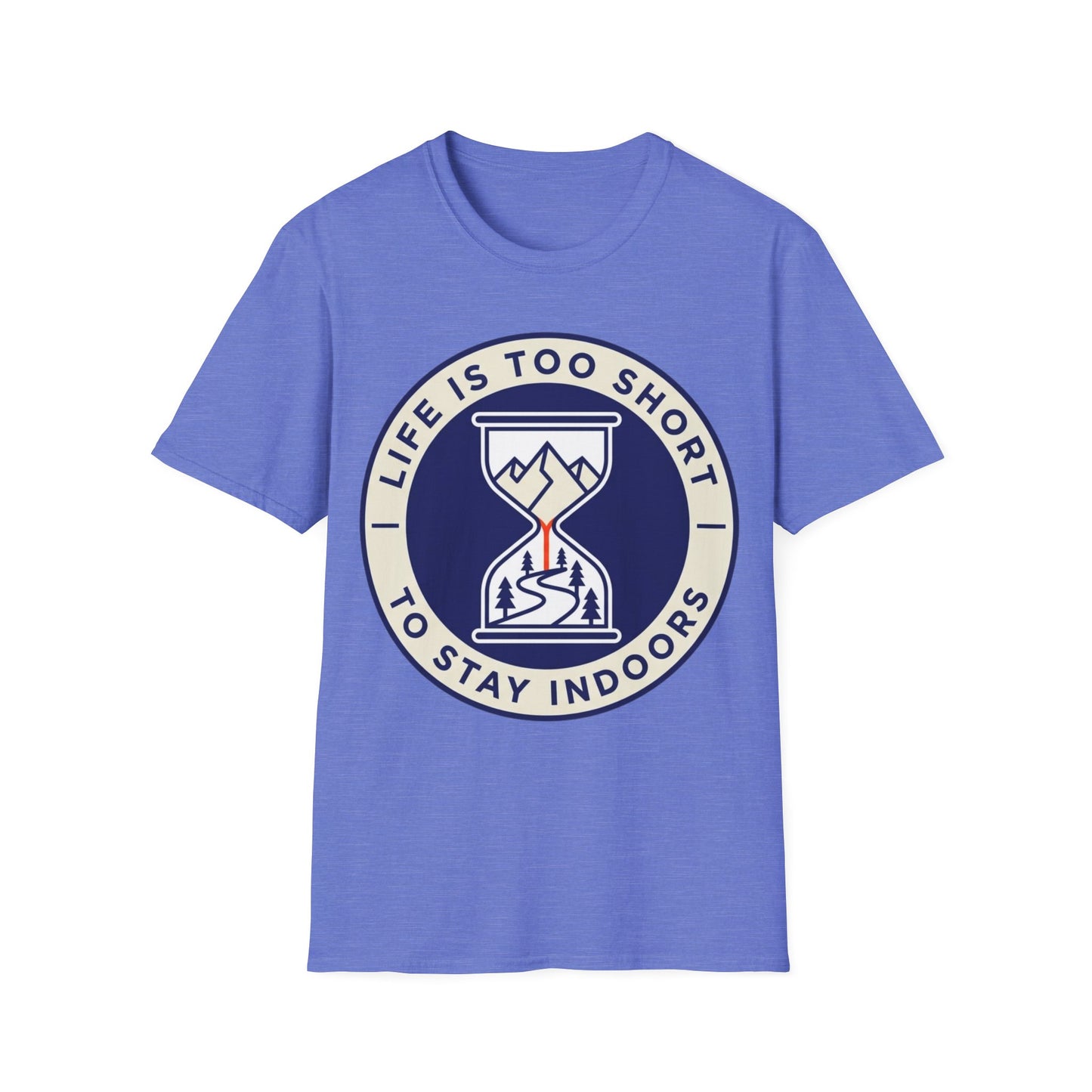 Life Is Too Short - To Stay Indoors - T-shirt