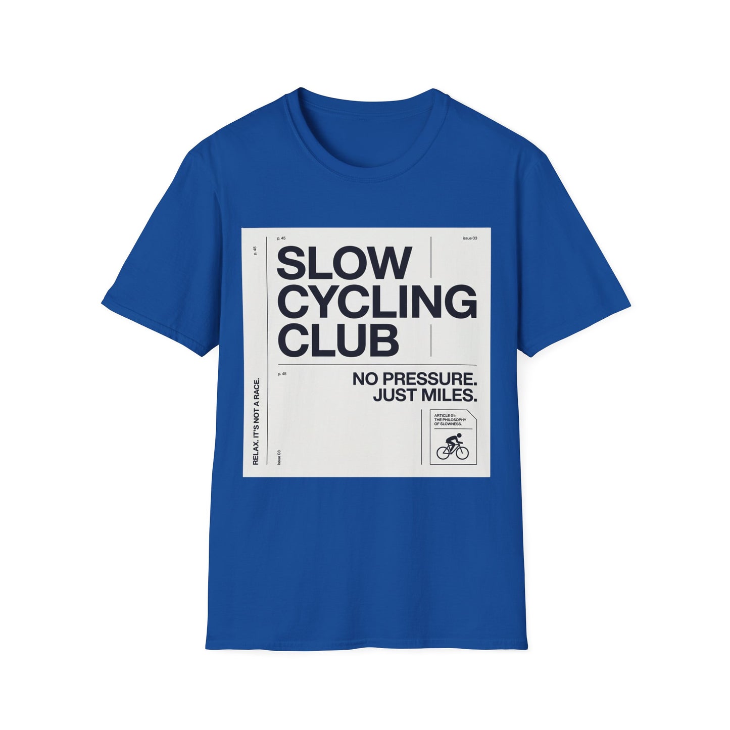 Slow Cycling Club  T-shirt