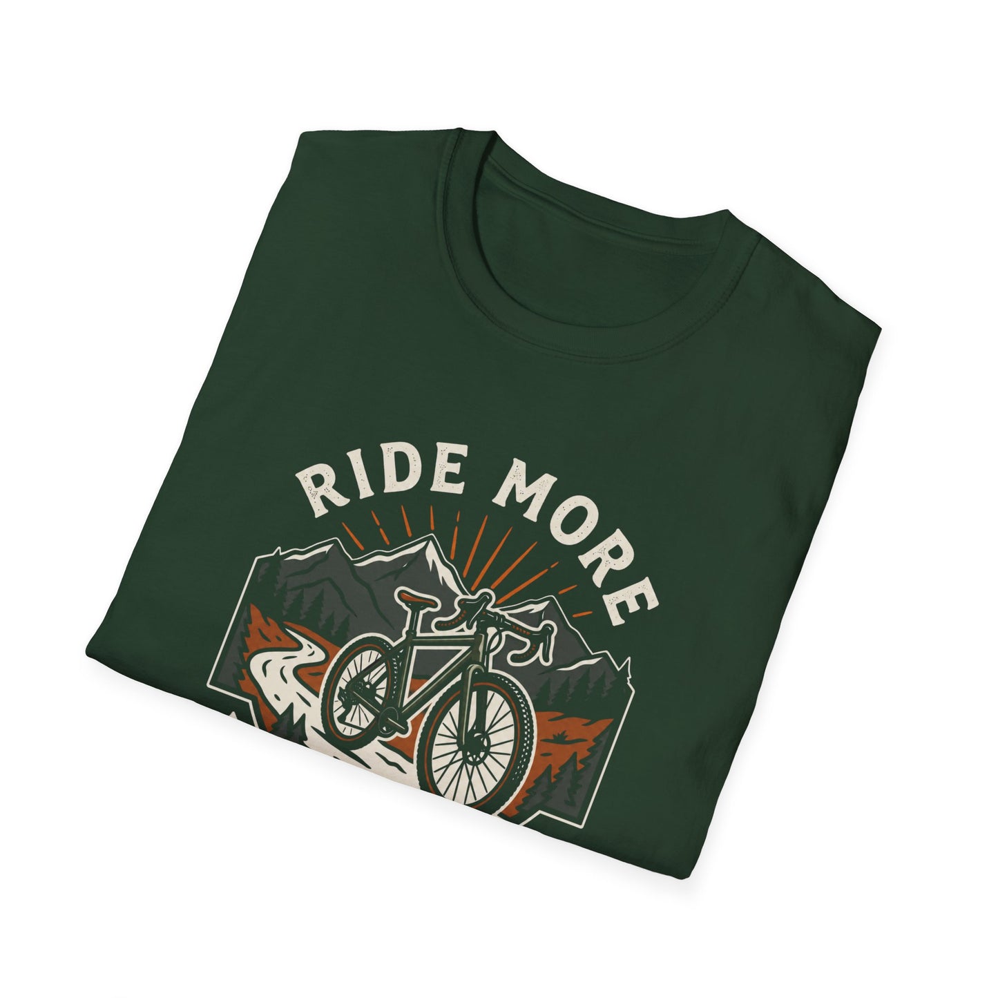Ride More - Worry Less - T-shirt