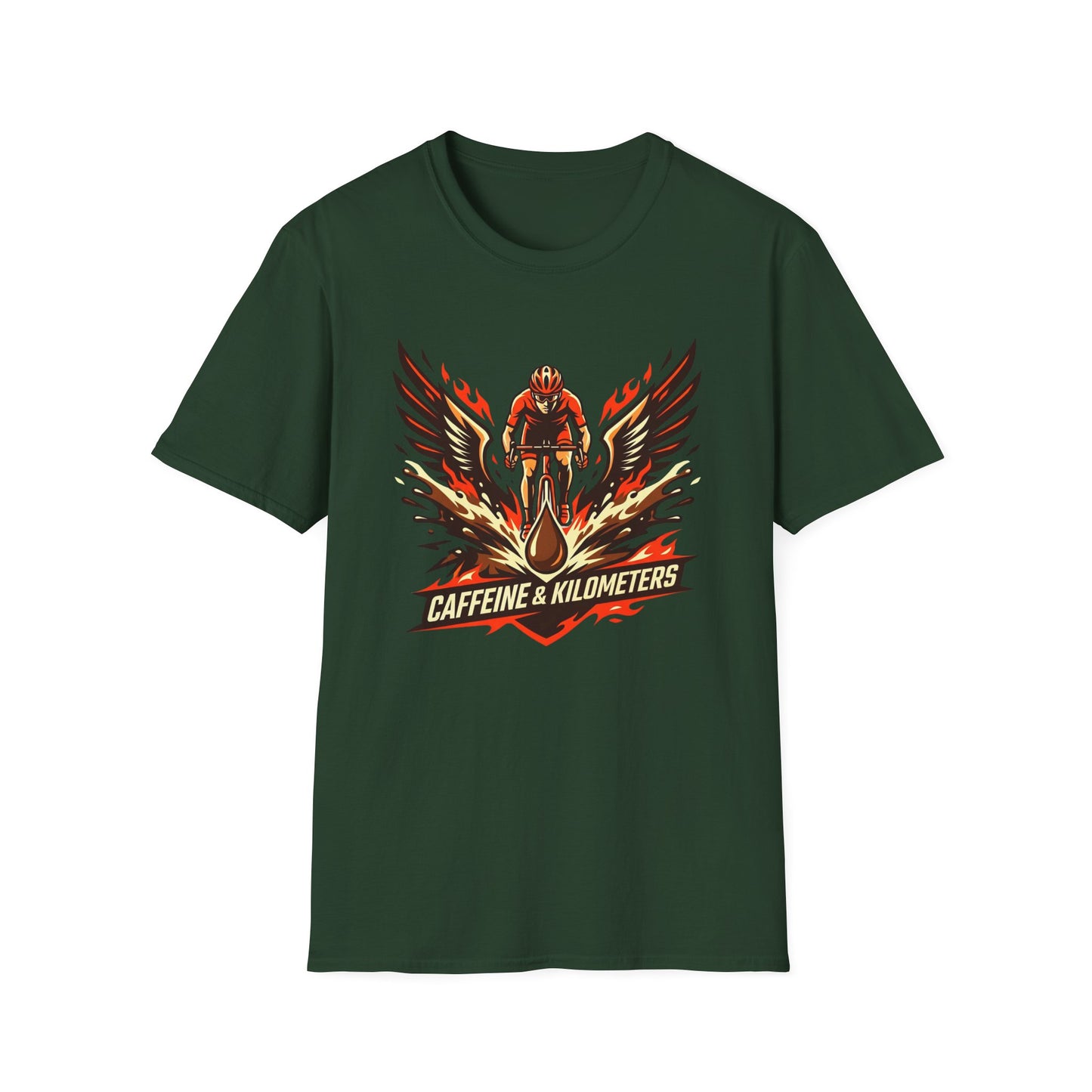 Caffeine & Kilometers  - T-shirt