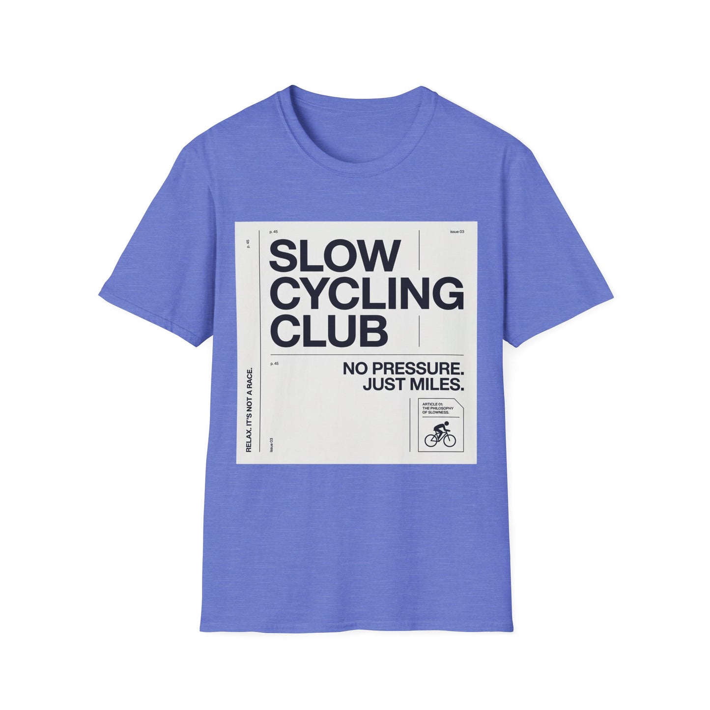 Slow Cycling Club  T-shirt