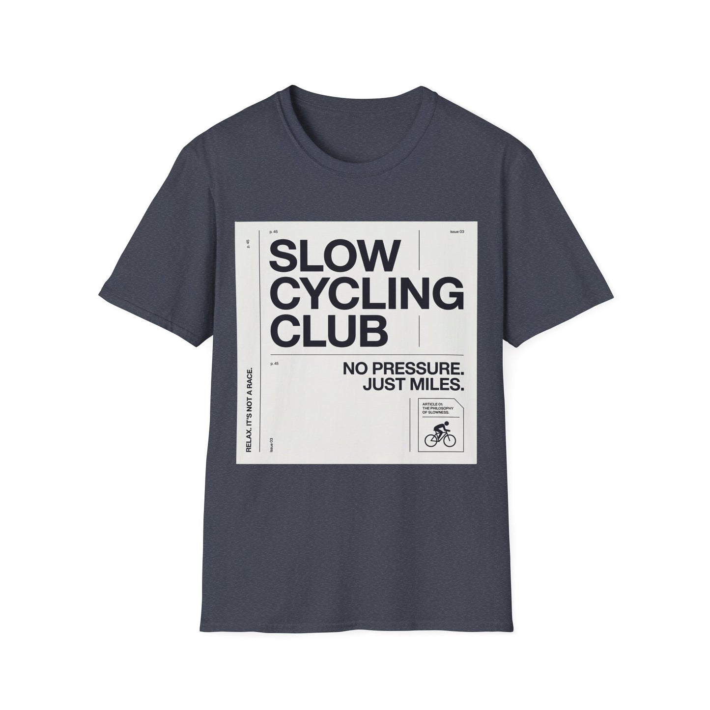 Slow Cycling Club  T-shirt