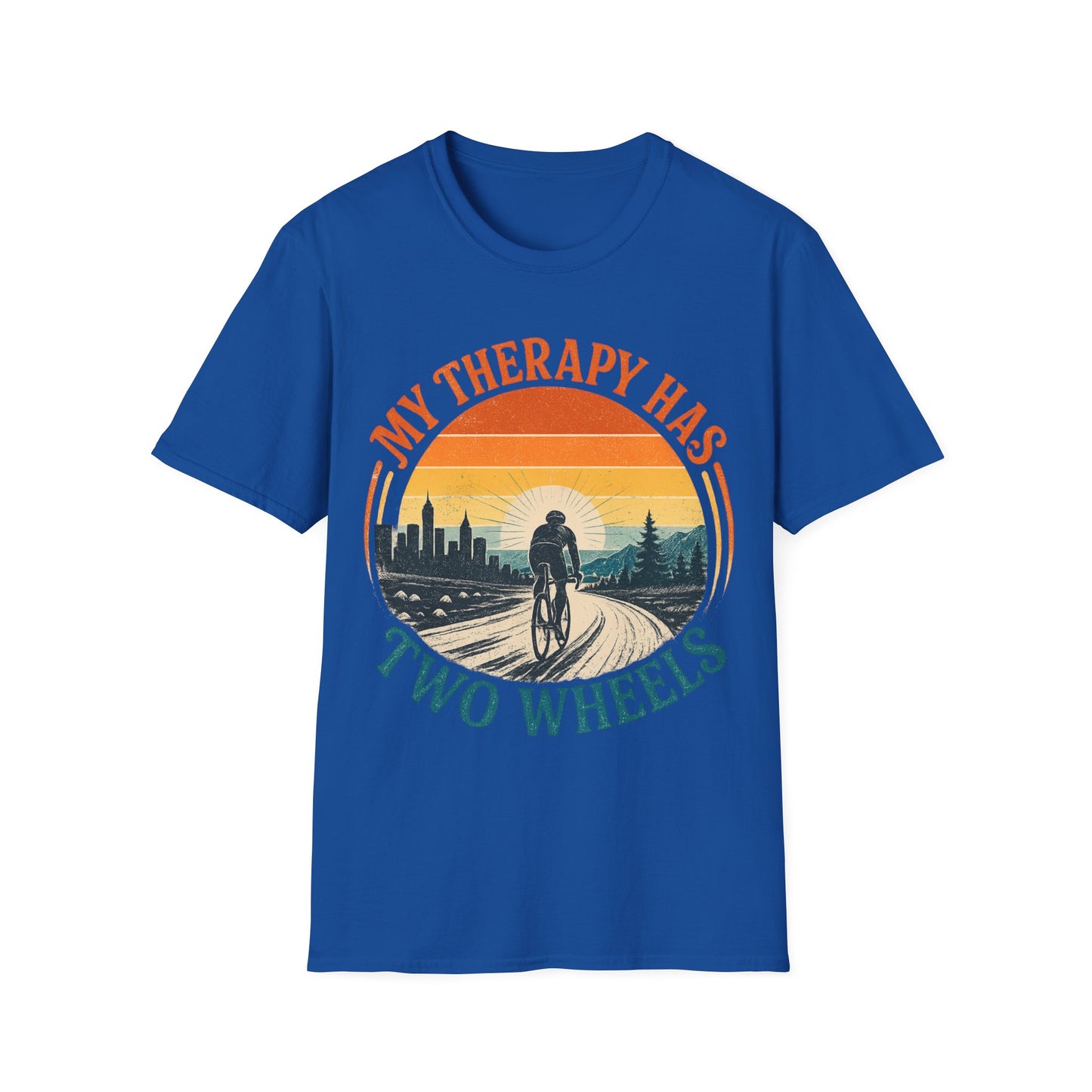 My Therapy Has Two Wheels  T-shirt