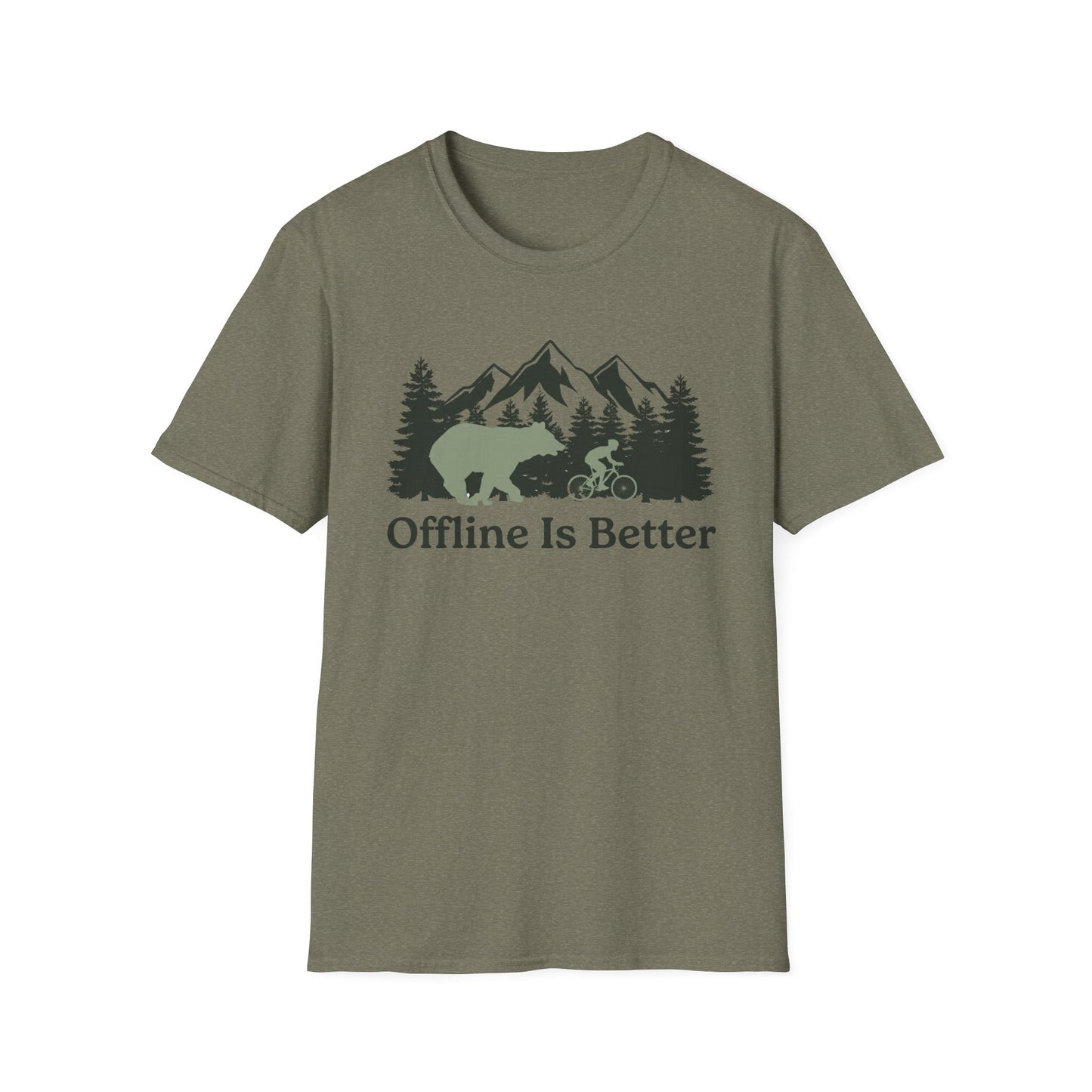 Offline Is Better  - T-shirt