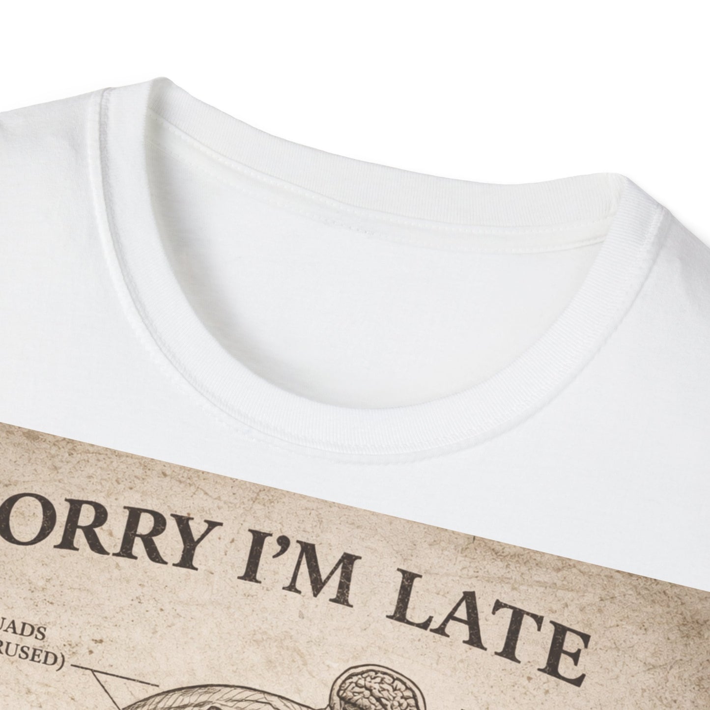 Sorry I'm Late - I Was Riding - T-shirt Tee