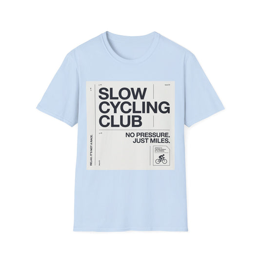Slow Cycling Club  T-shirt