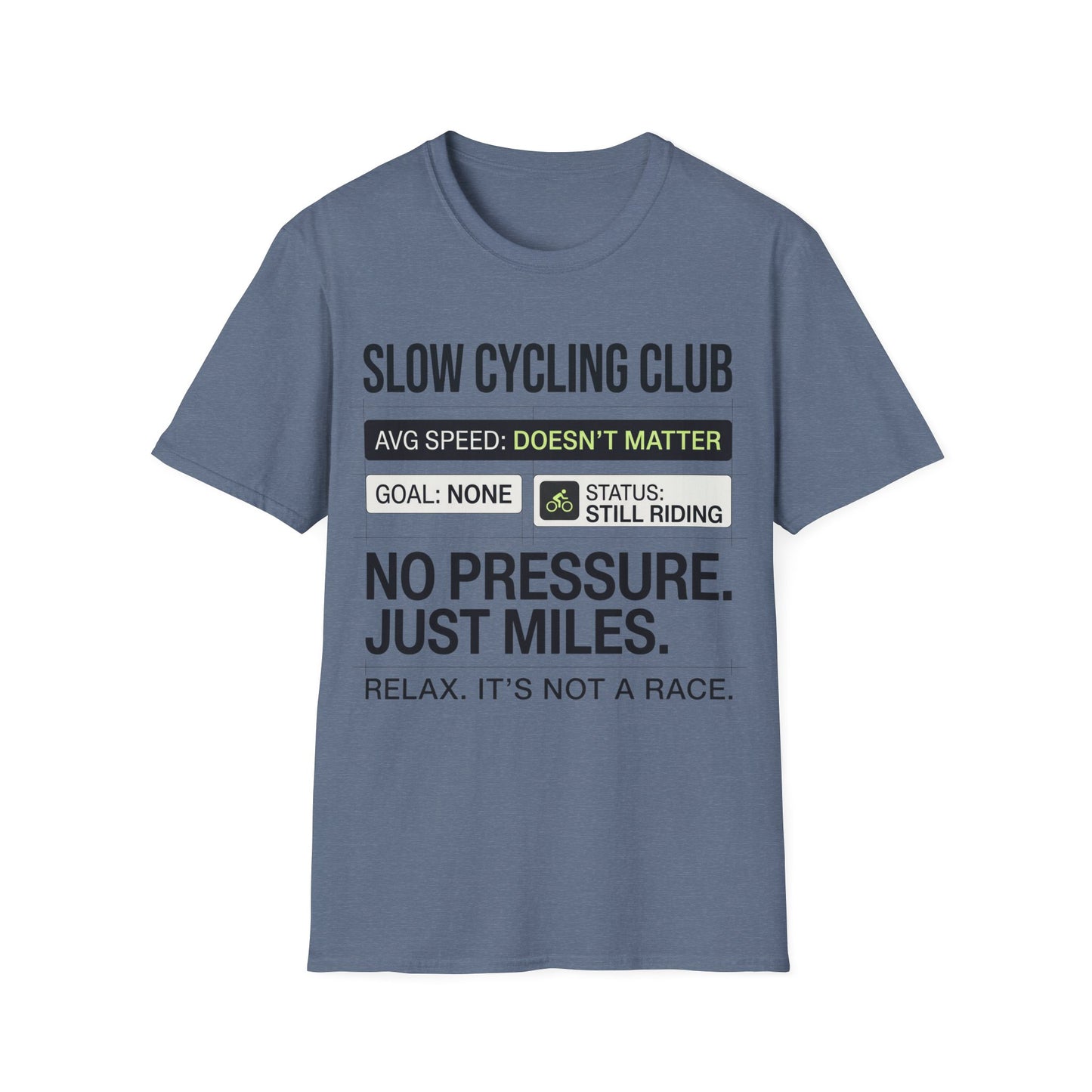 Slow Cycling Club Ver 1  - T-shirt