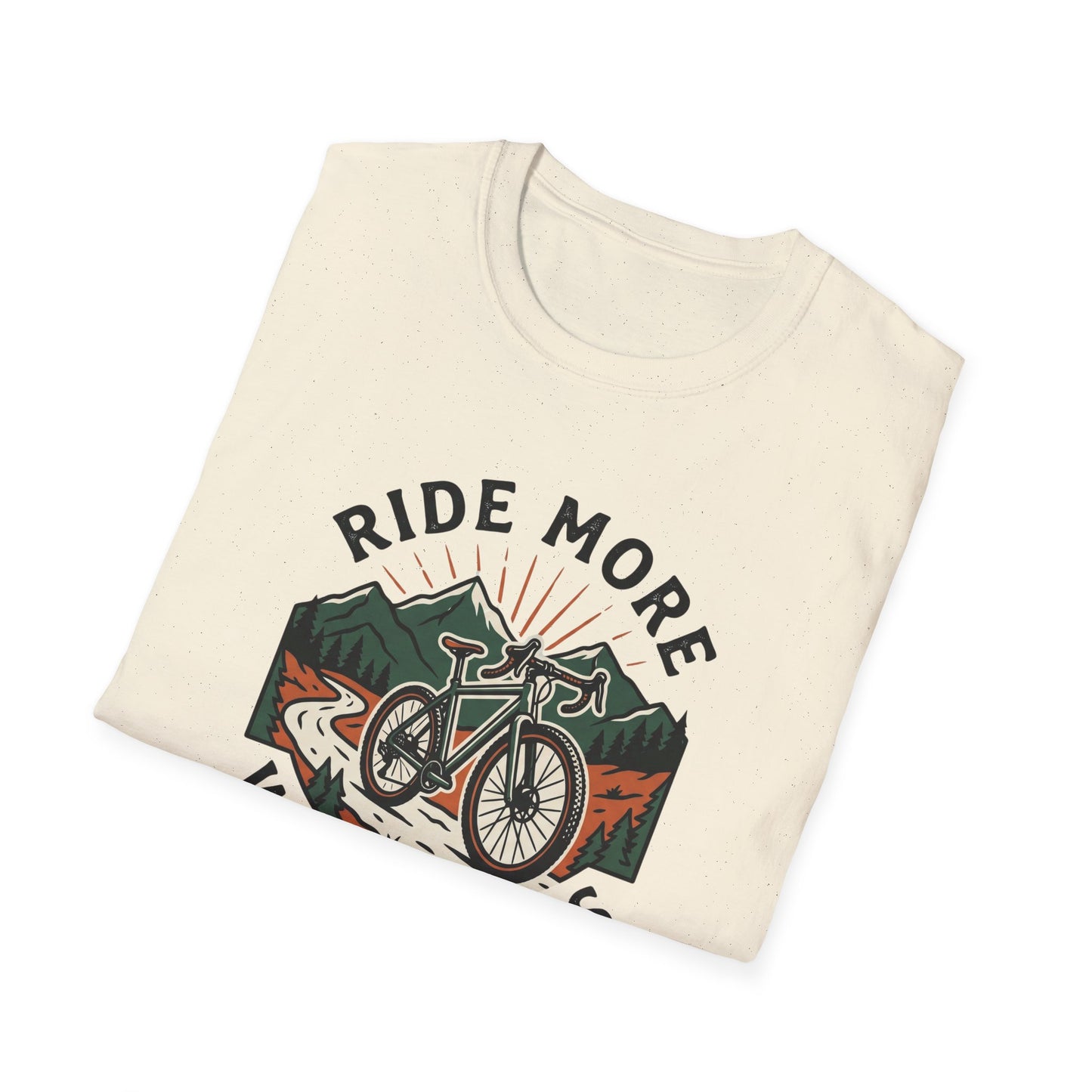 Ride More - Worry Less - T-shirt