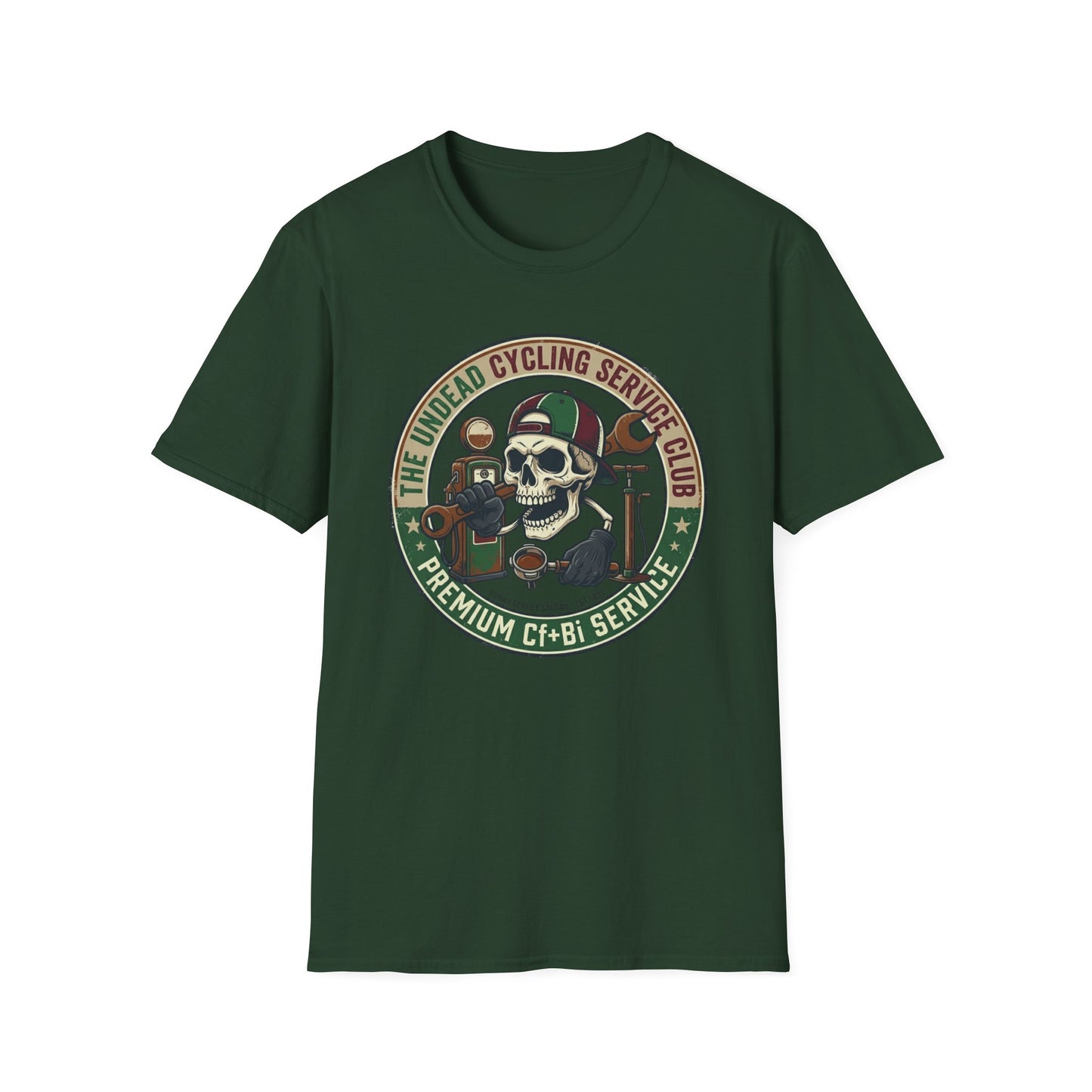 The Undead Cycling Service Club - T-Shirt