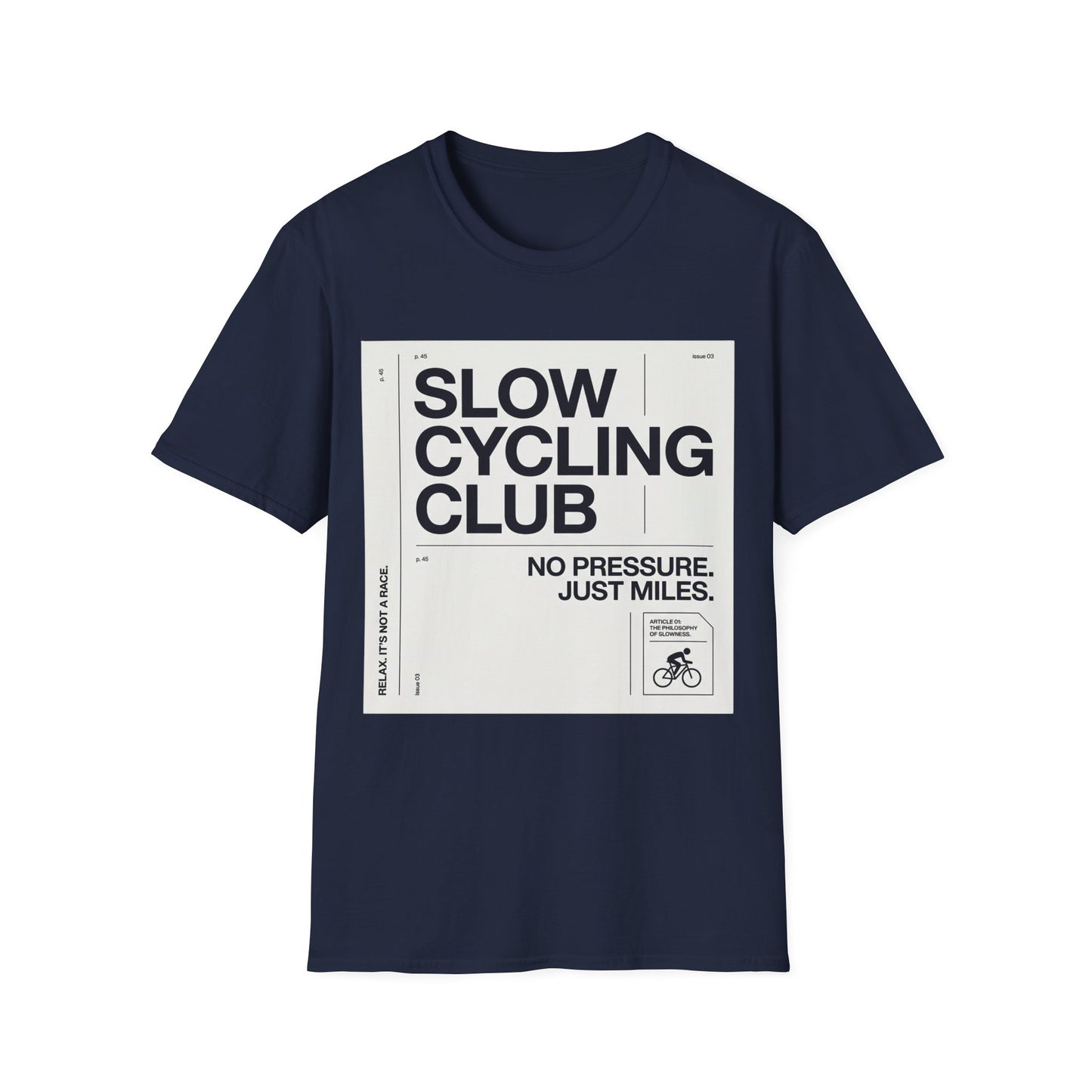 Slow Cycling Club  T-shirt