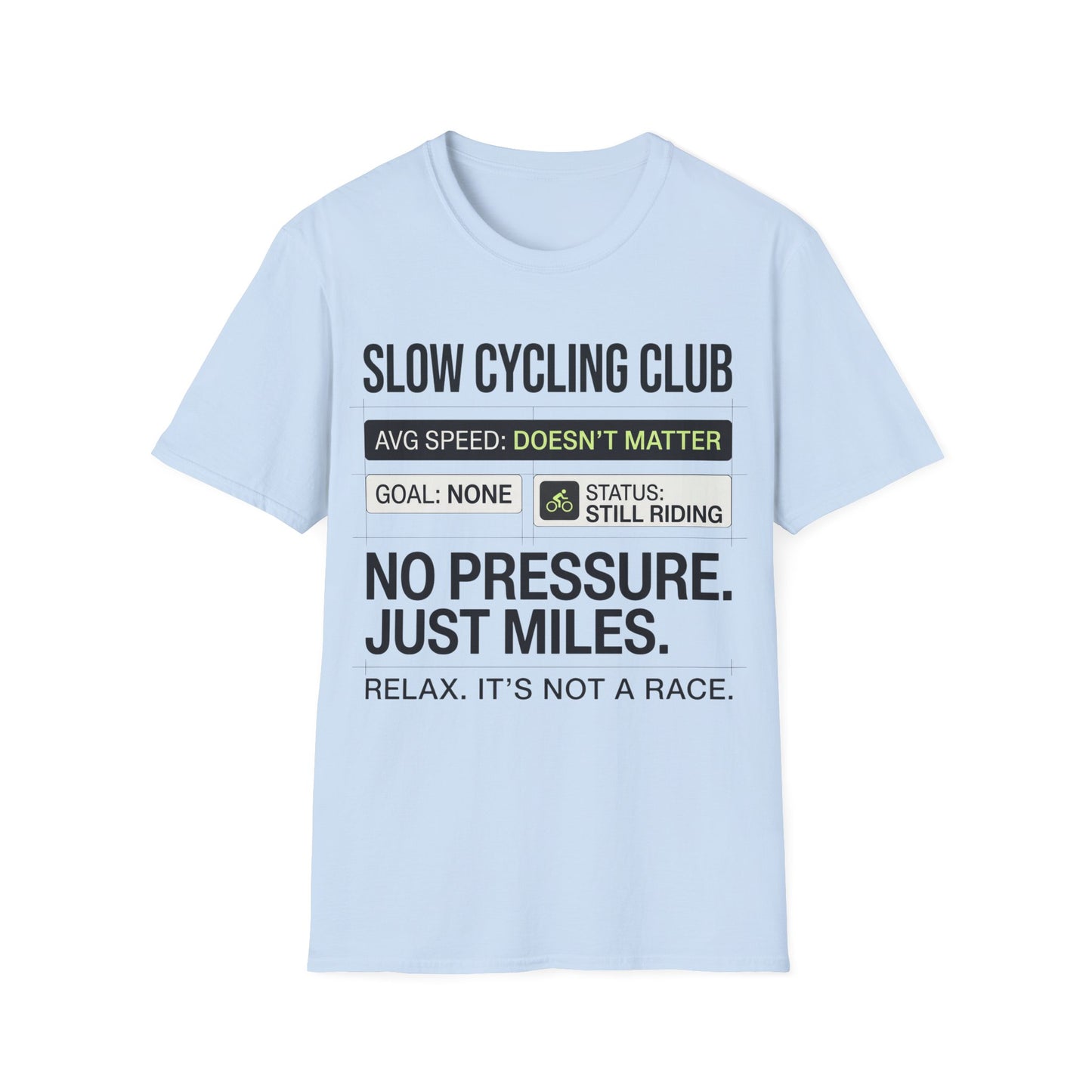 Slow Cycling Club Ver 1  - T-shirt