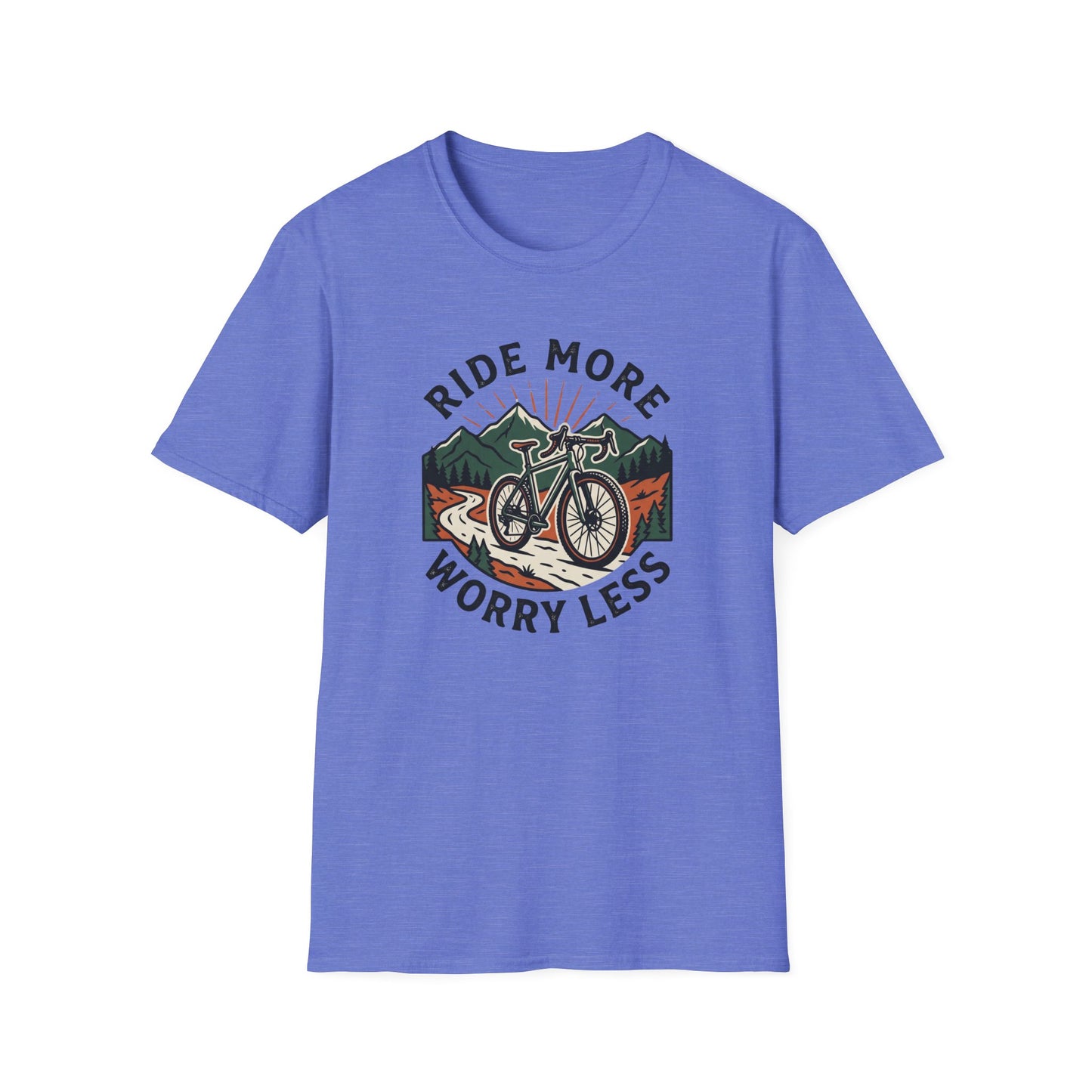 Ride More - Worry Less - T-shirt