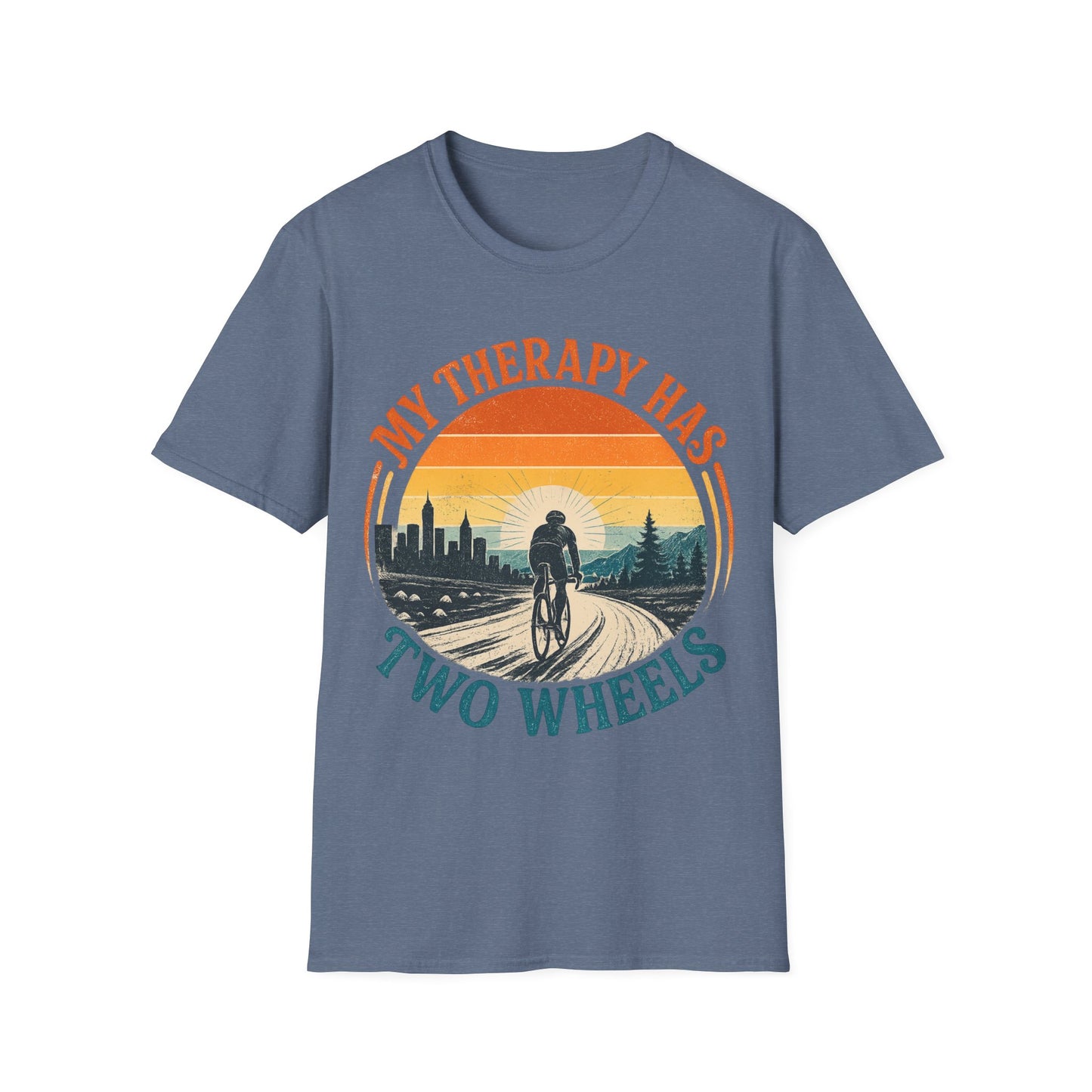My Therapy Has Two Wheels  T-shirt